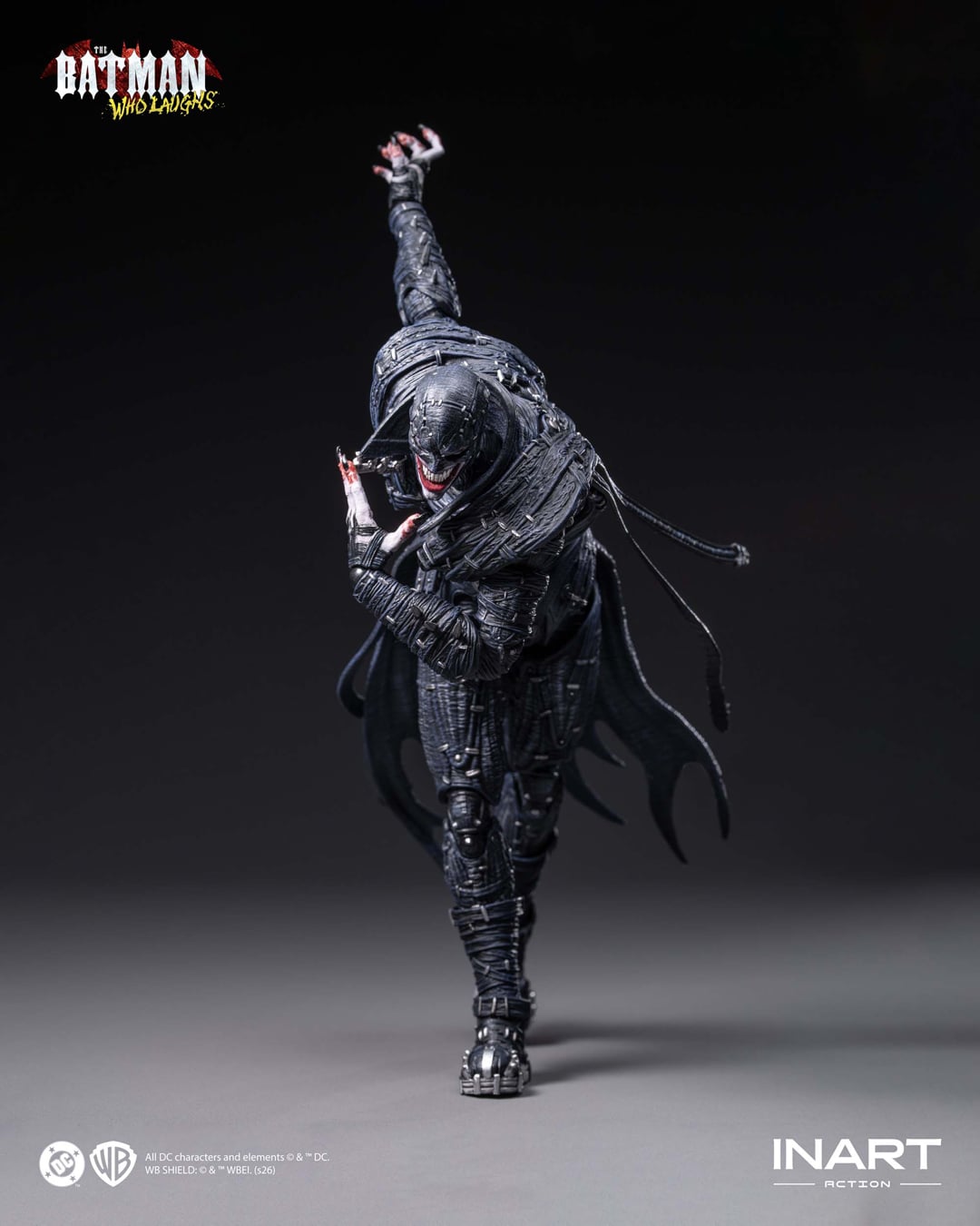 DC THE BATMAN WHO LAUGHS フィギュア The Batman Who Laughs (DC Multiverse) Black and White Accent