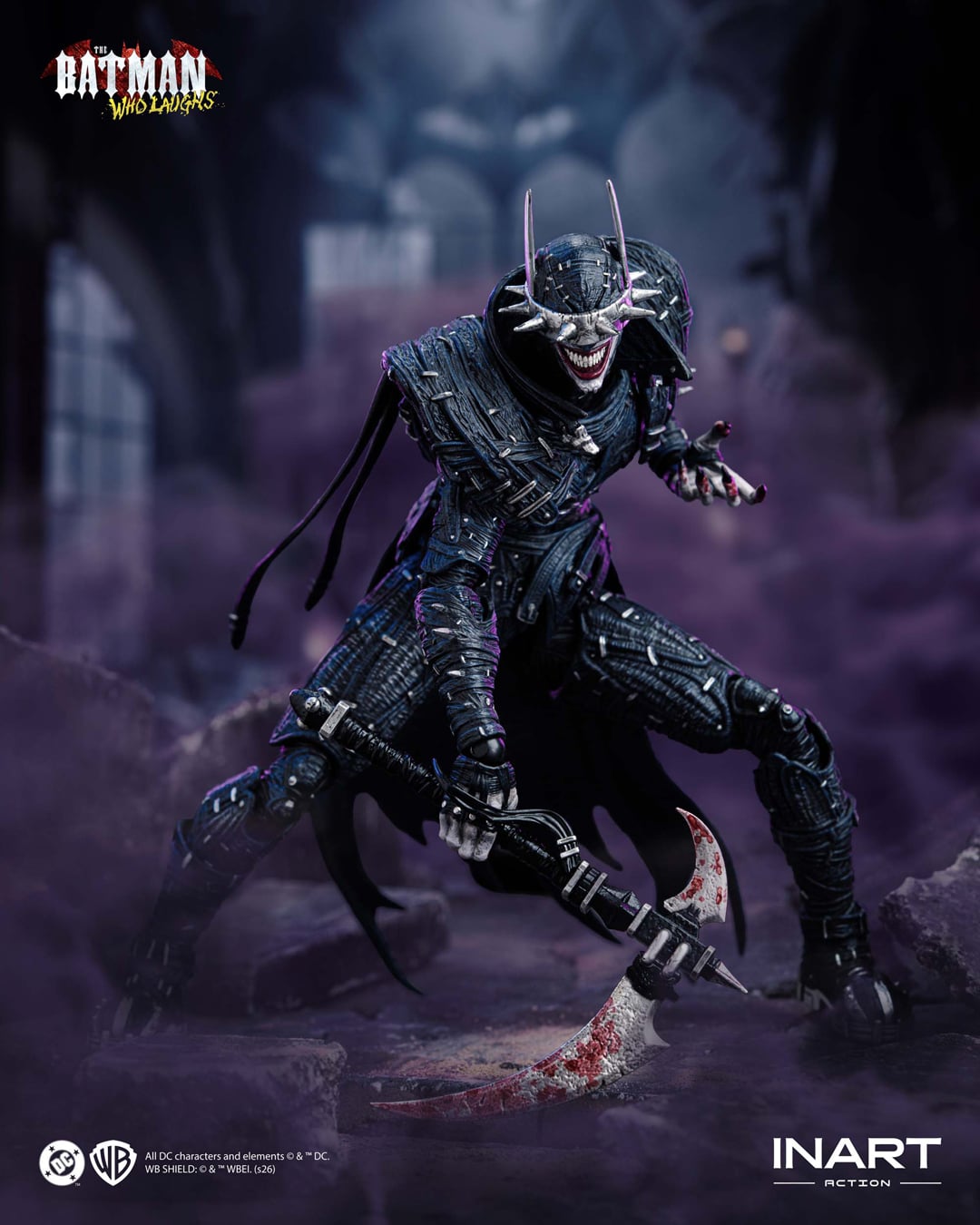 Dark Nights: Metal InArt The Batman Who Laughs 1/12 Scale Action Figure Gallery Image 17