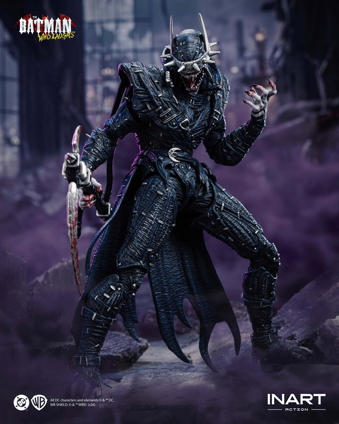 Dark Nights: Metal InArt The Batman Who Laughs 1/12 Scale Action Figure Gallery Image 18