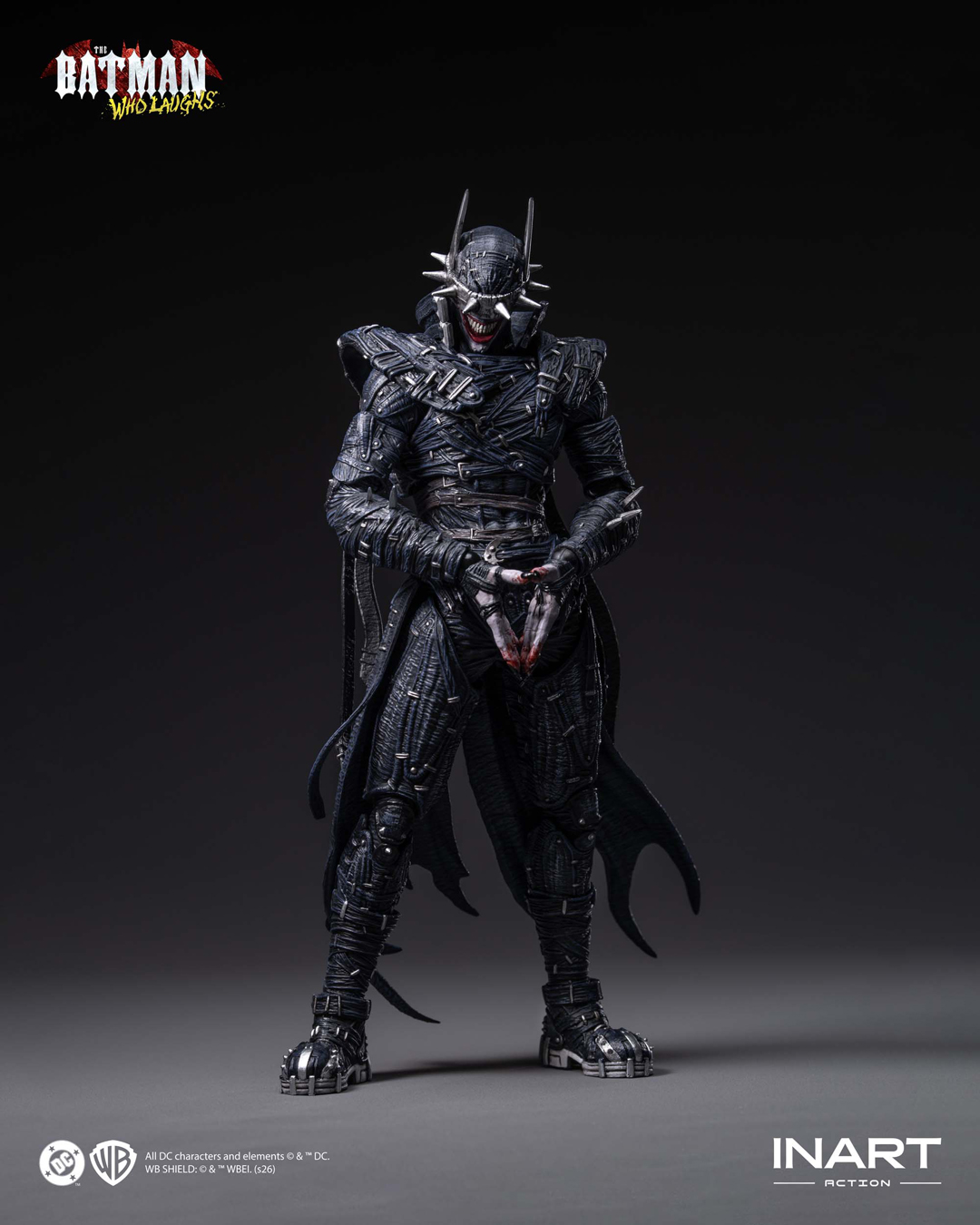 Dark Nights: Metal InArt The Batman Who Laughs 1/12 Scale Action Figure Gallery Image 6