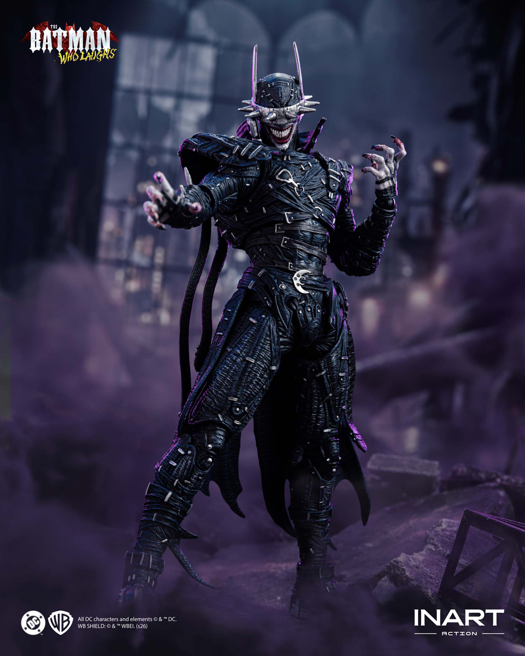 Dark Nights: Metal InArt The Batman Who Laughs 1/12 Scale Action Figure Gallery Image 16