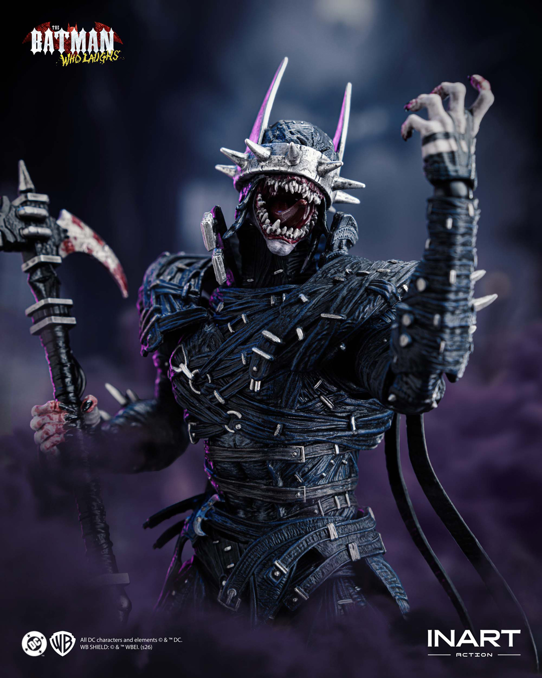 Dark Nights: Metal InArt The Batman Who Laughs 1/12 Scale Action Figure Gallery Image 20