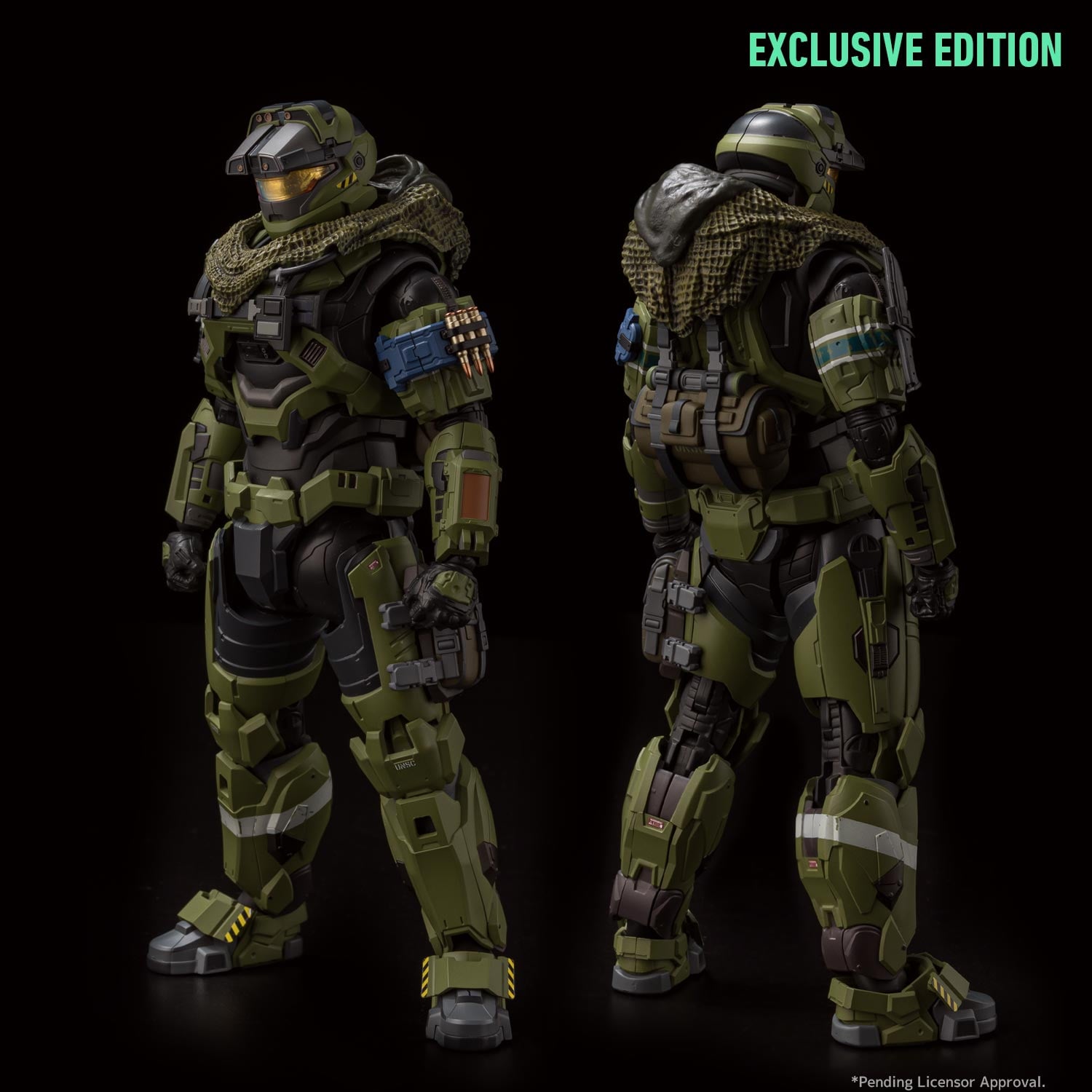 Halo: Reach RE:EDIT JUN-A266 (Noble Three) Exclusive Edition 1/12 Scale Action Figure (Reissue) Gallery Image 3