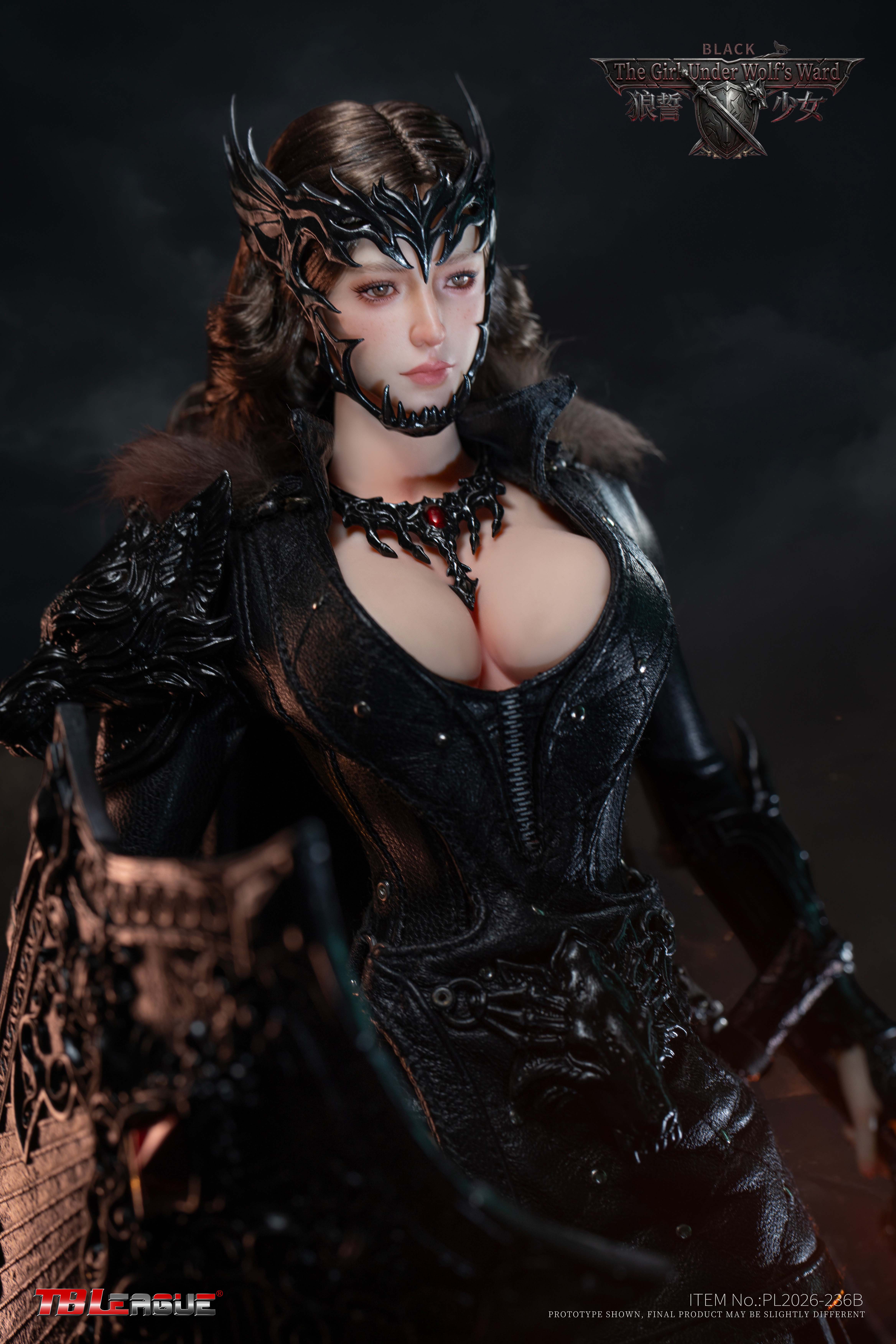 The Girl Under Wolf's Ward (Black Ver.) 1/6 Scale Action Figure Gallery Image 7