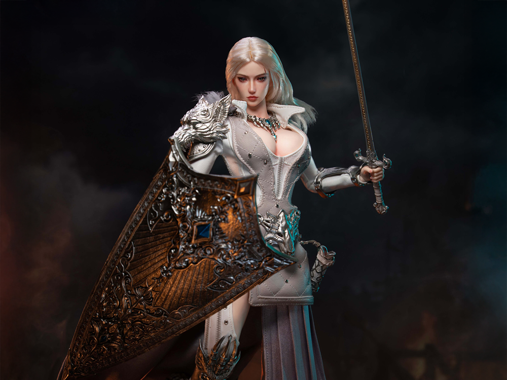 The Girl Under Wolf's Ward (White Ver.) 1/6 Scale Action Figure Gallery Image 1