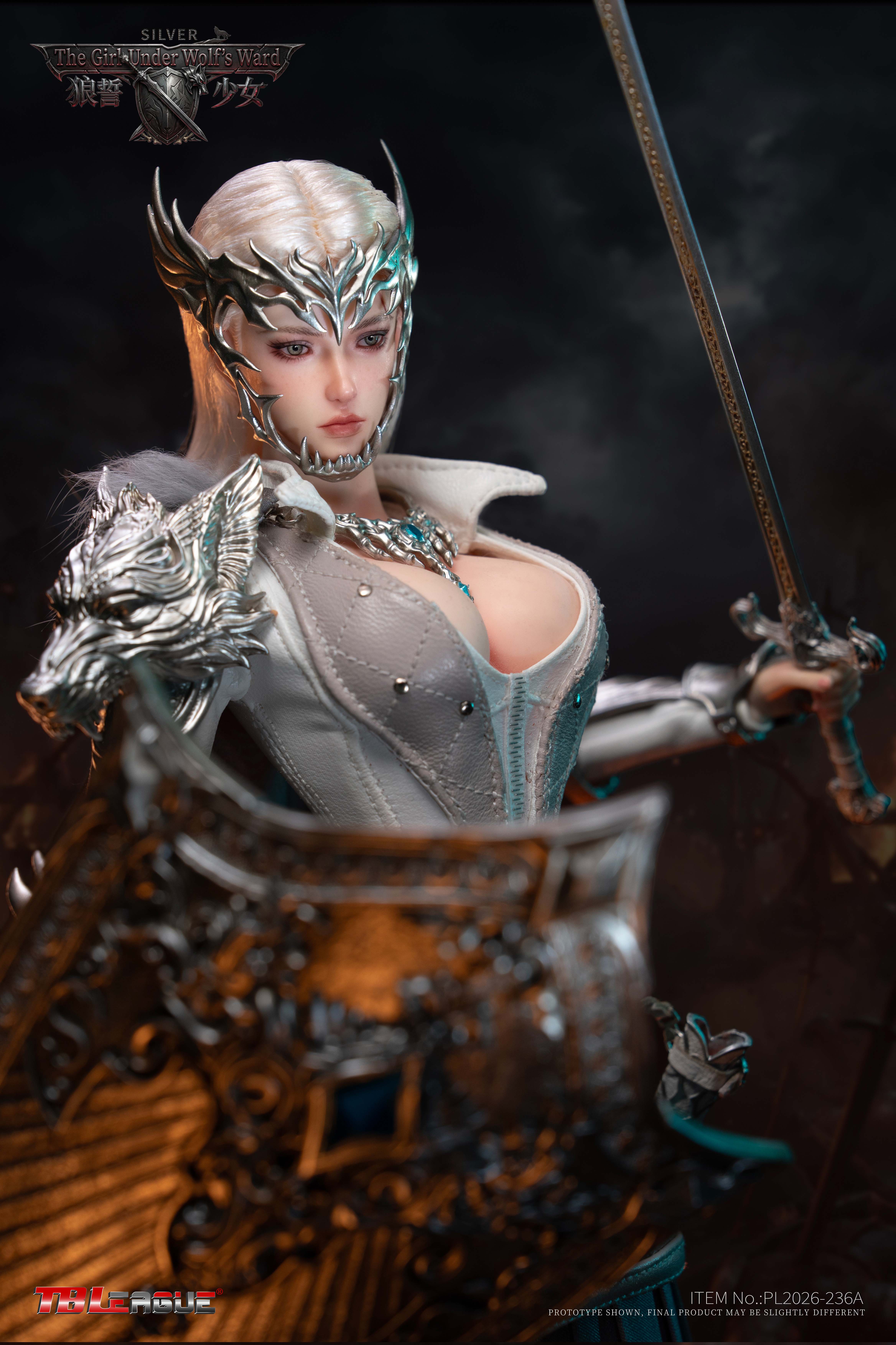 The Girl Under Wolf's Ward (White Ver.) 1/6 Scale Action Figure Gallery Image 7