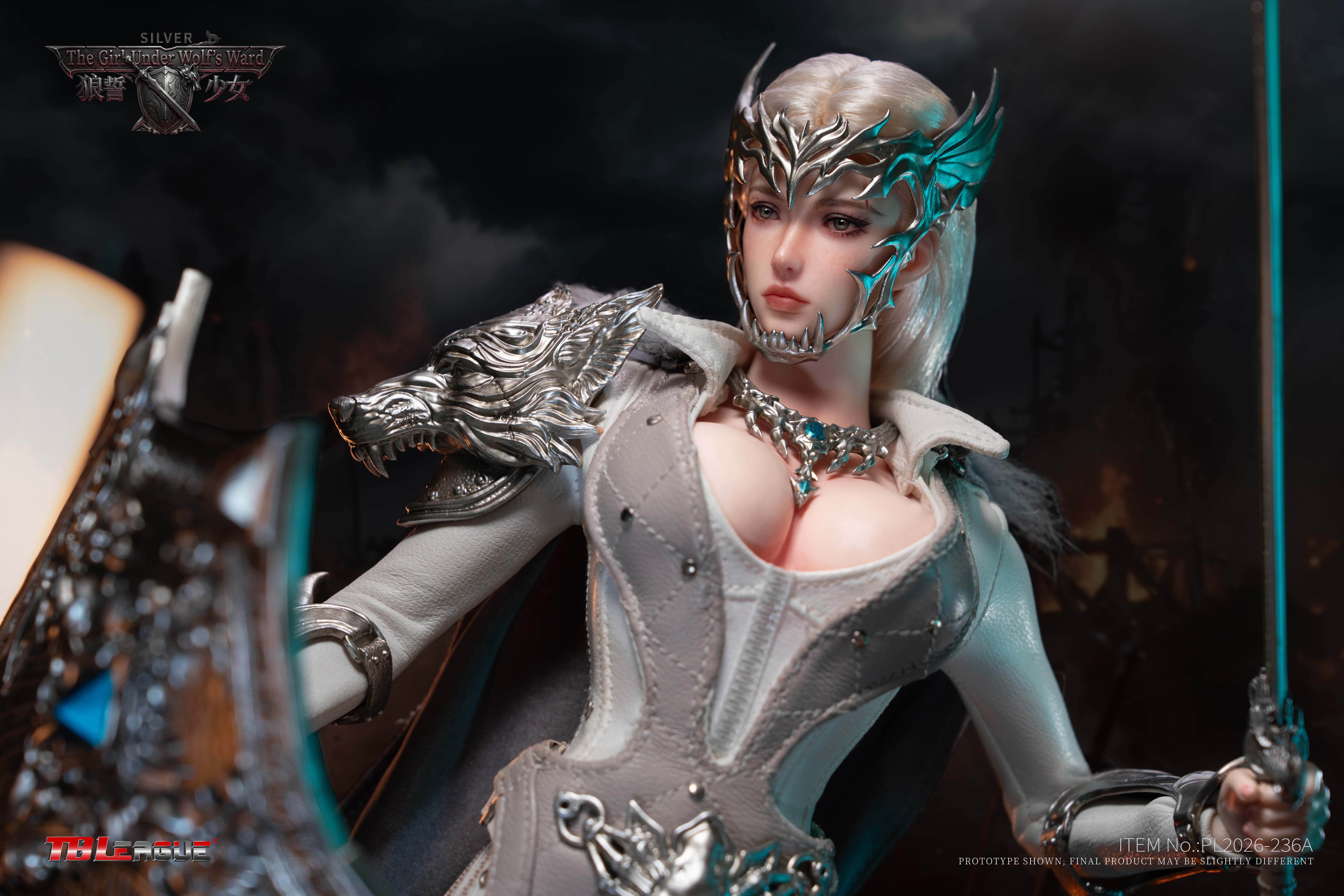 The Girl Under Wolf's Ward (White Ver.) 1/6 Scale Action Figure Gallery Image 17
