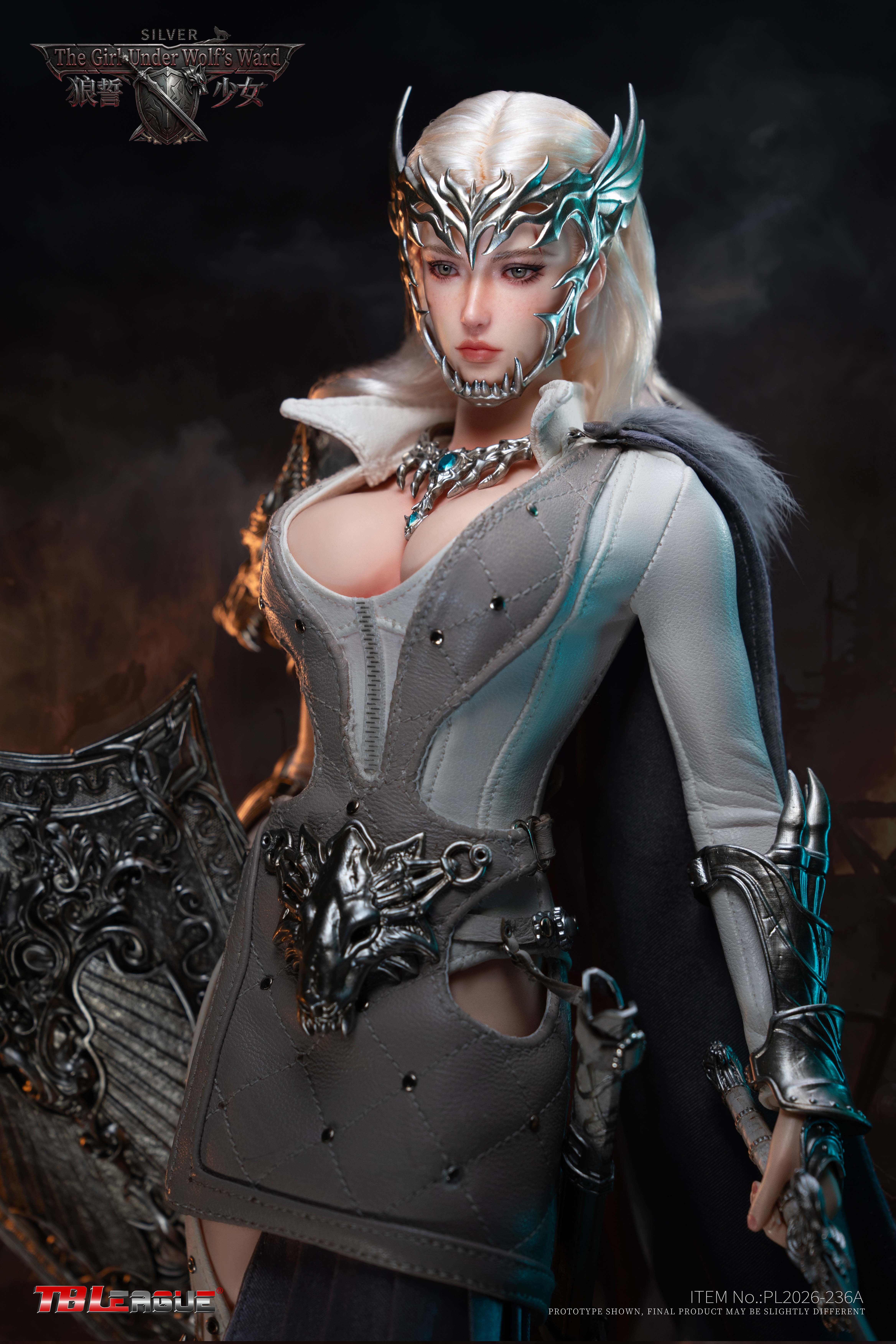 The Girl Under Wolf's Ward (White Ver.) 1/6 Scale Action Figure Gallery Image 12