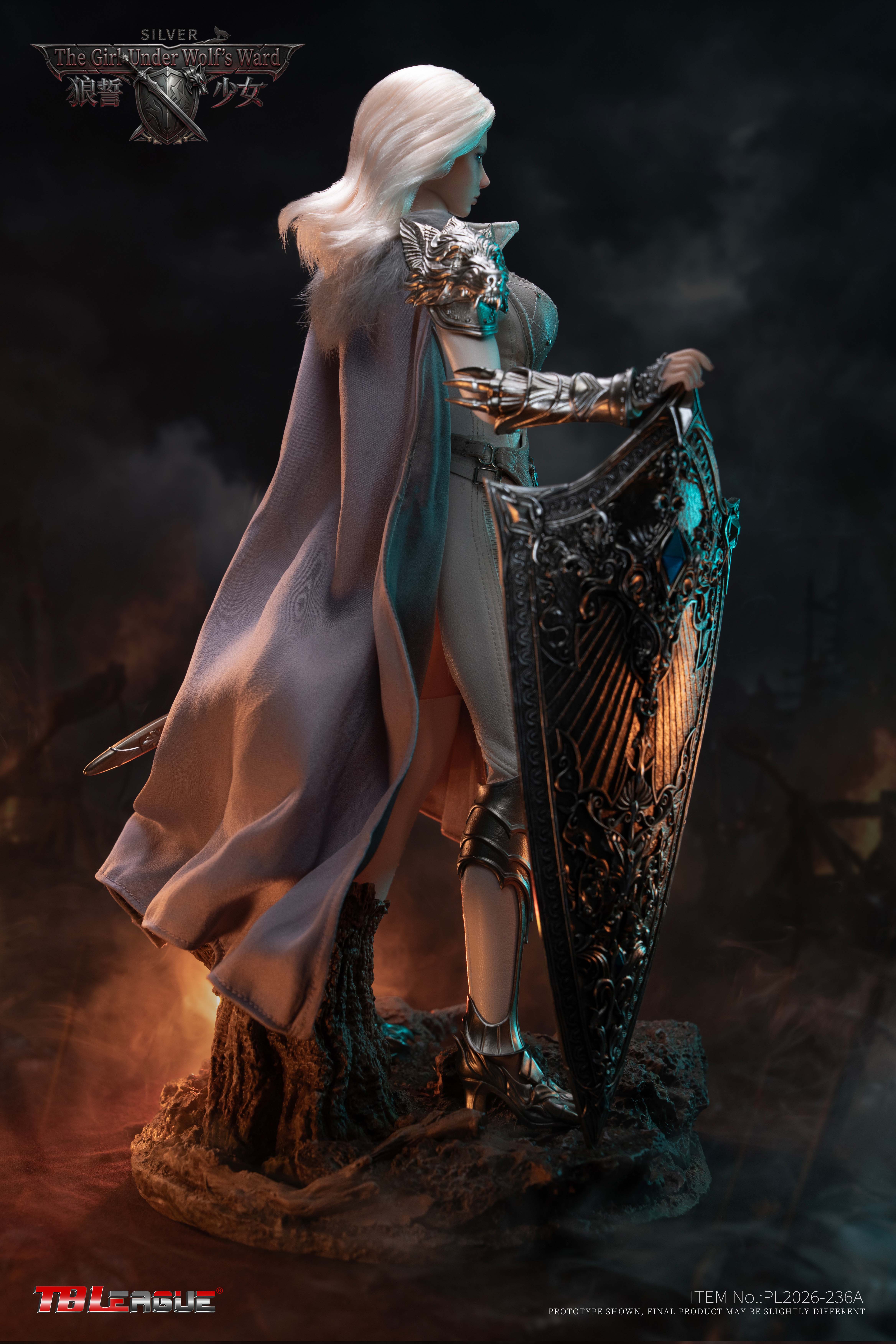 The Girl Under Wolf's Ward (White Ver.) 1/6 Scale Action Figure Gallery Image 6