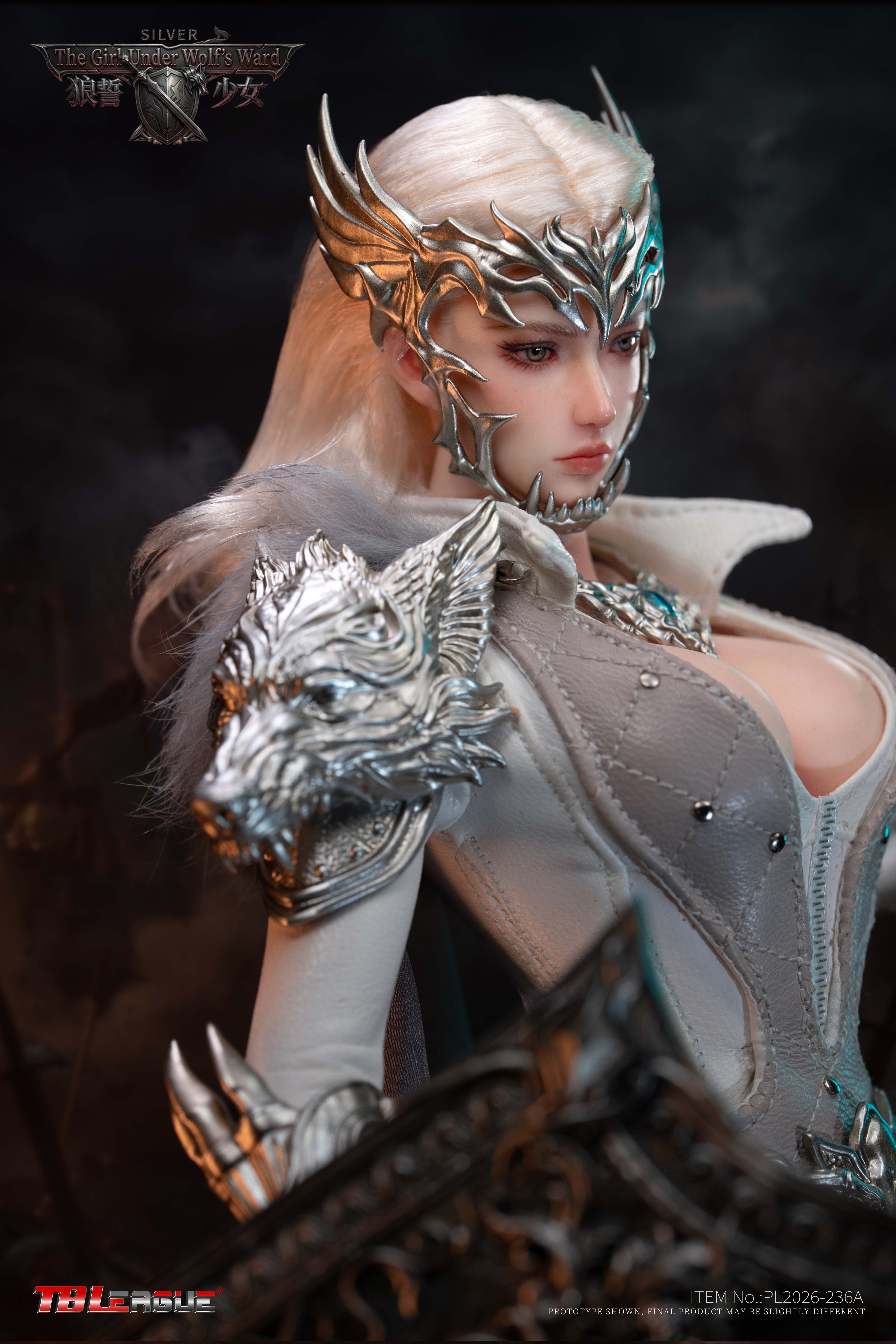 The Girl Under Wolf's Ward (White Ver.) 1/6 Scale Action Figure Gallery Image 8