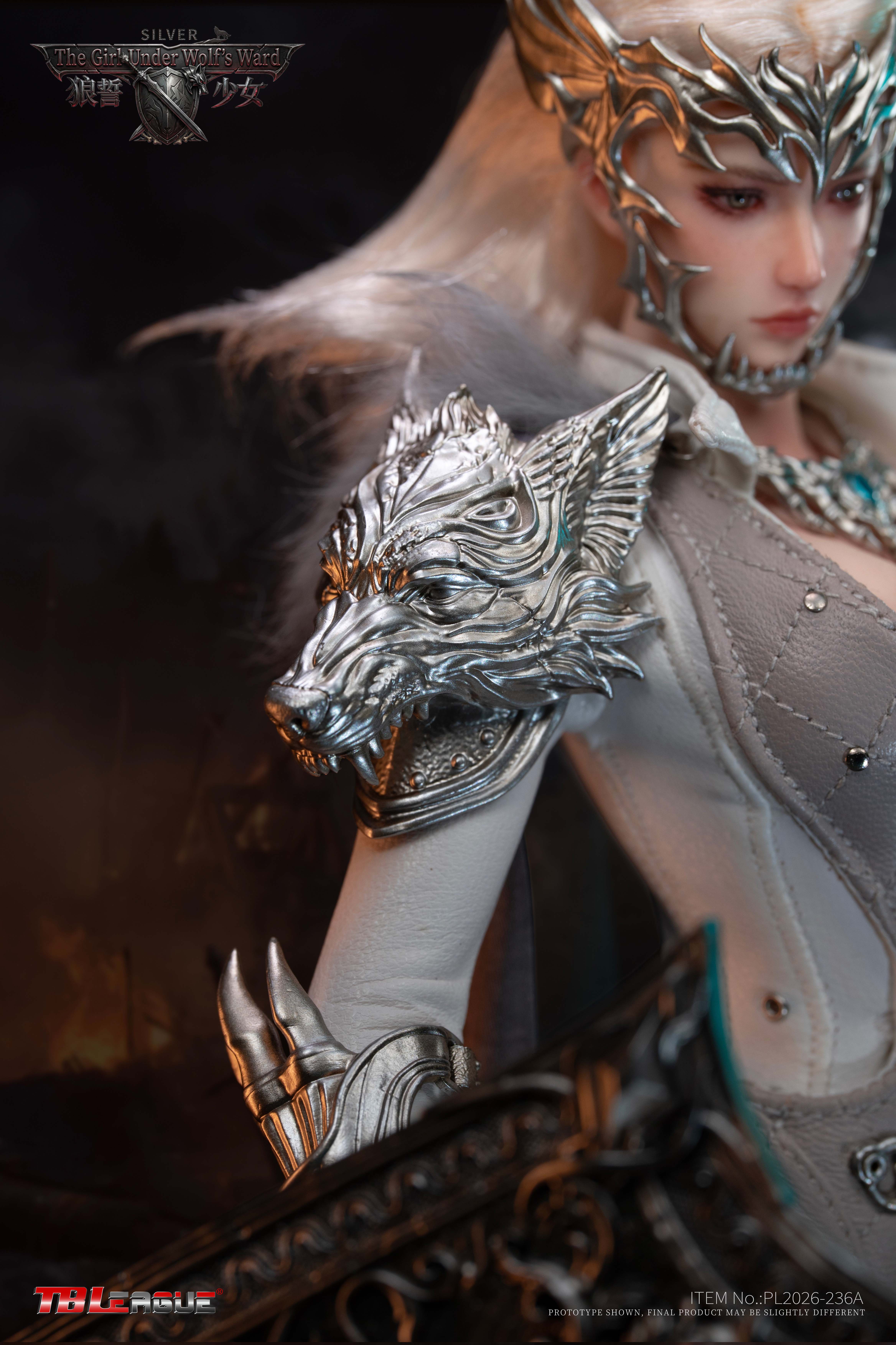 The Girl Under Wolf's Ward (White Ver.) 1/6 Scale Action Figure Gallery Image 13