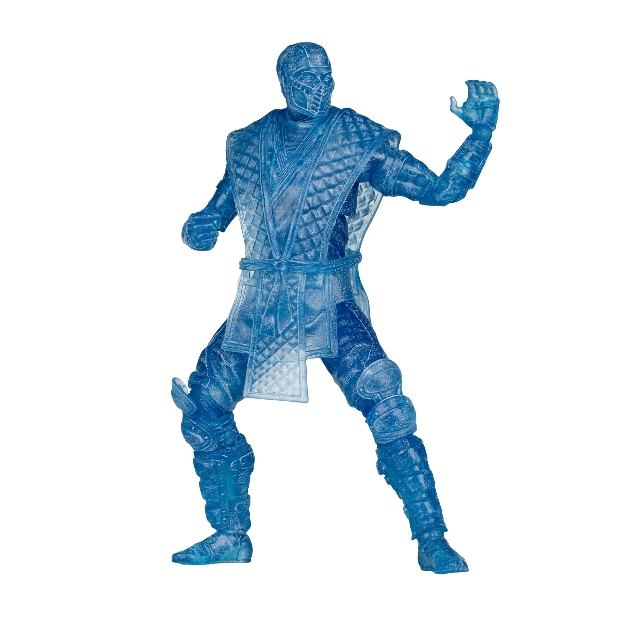 Mortal Kombat Klassic Sub-Zero (Ice Clone) 7" Action Figure Gallery Image 9