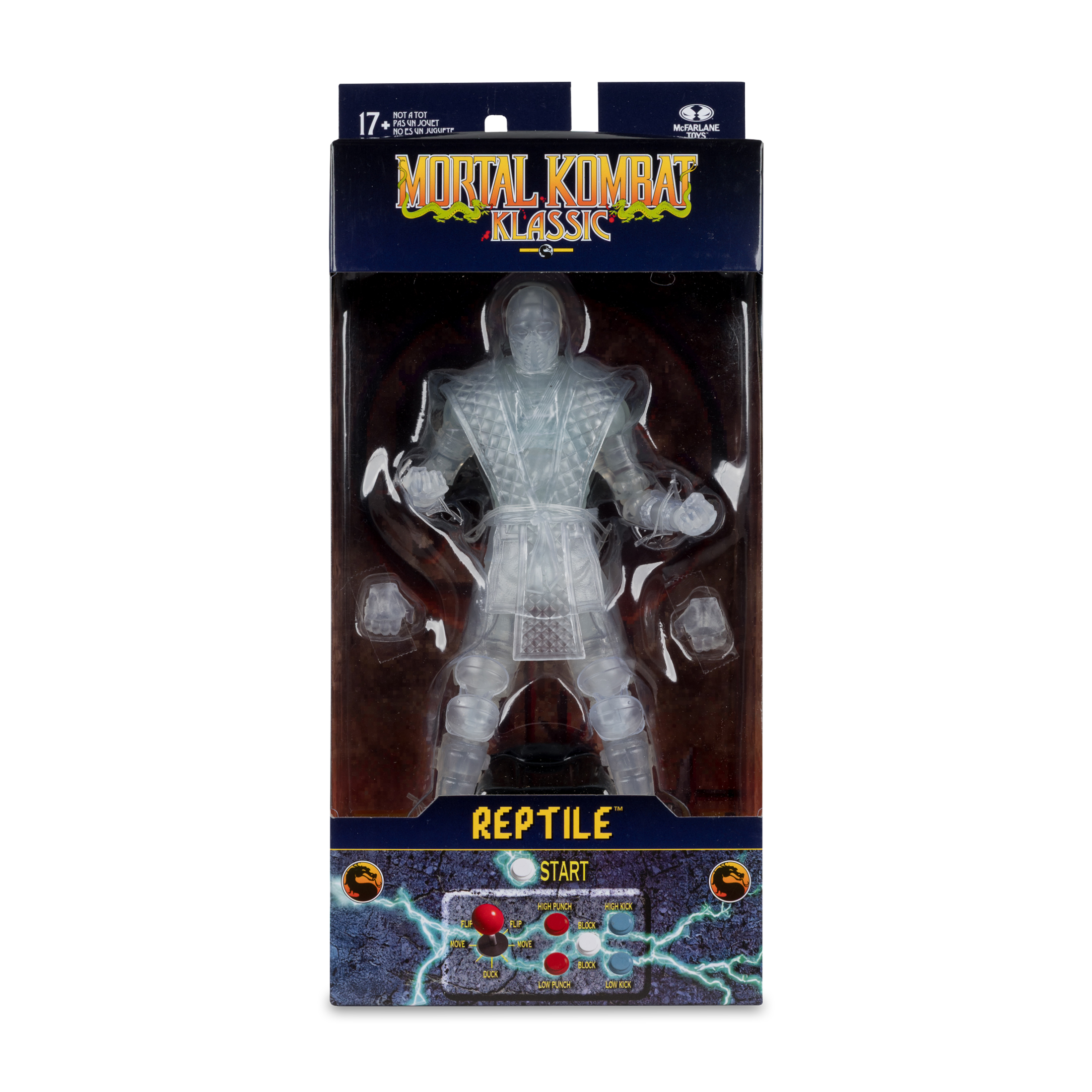Mortal Kombat Klassic Reptile (Invisible) 7" Action Figure Gallery Image 14
