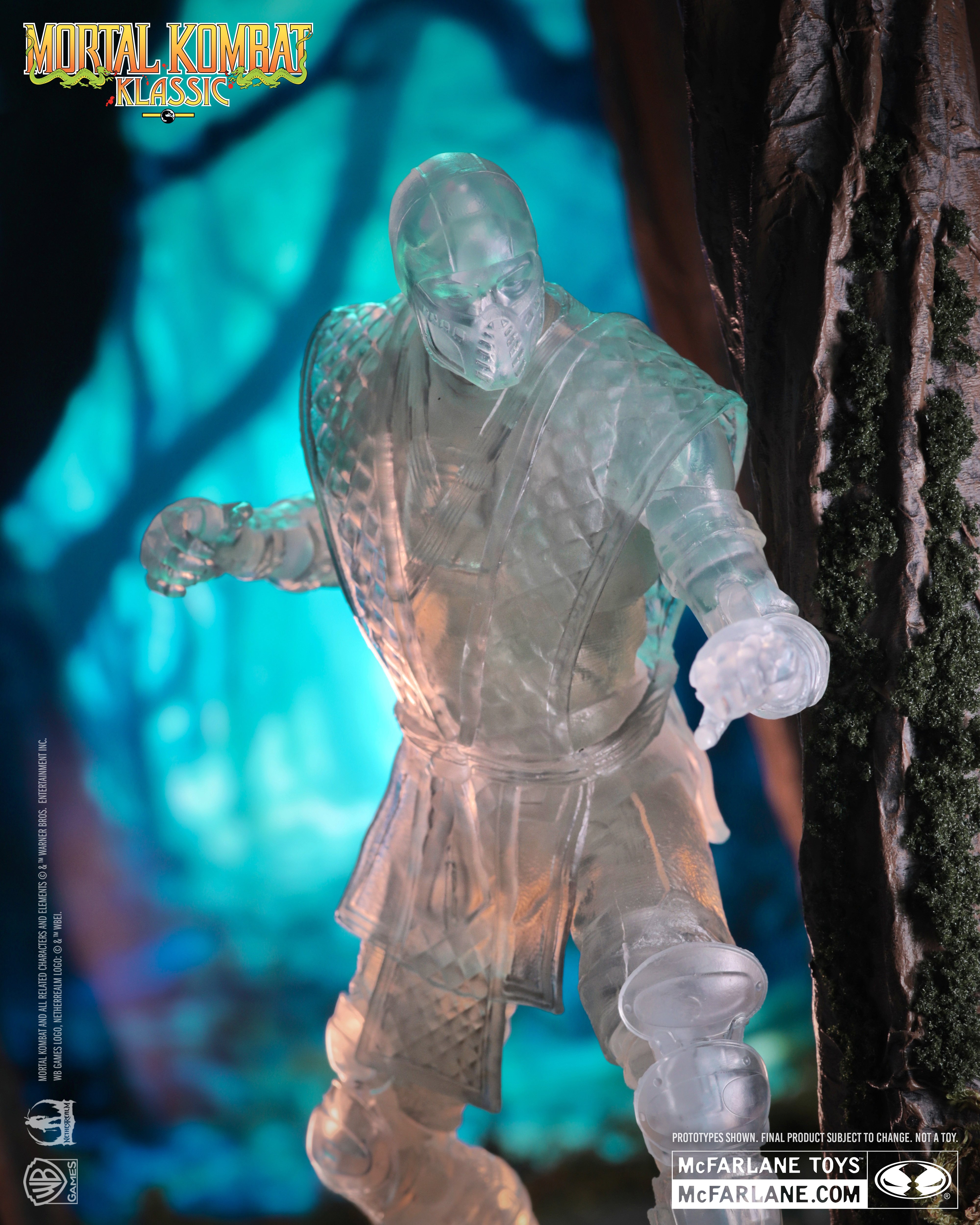 Mortal Kombat Klassic Reptile (Invisible) 7" Action Figure Gallery Image 7