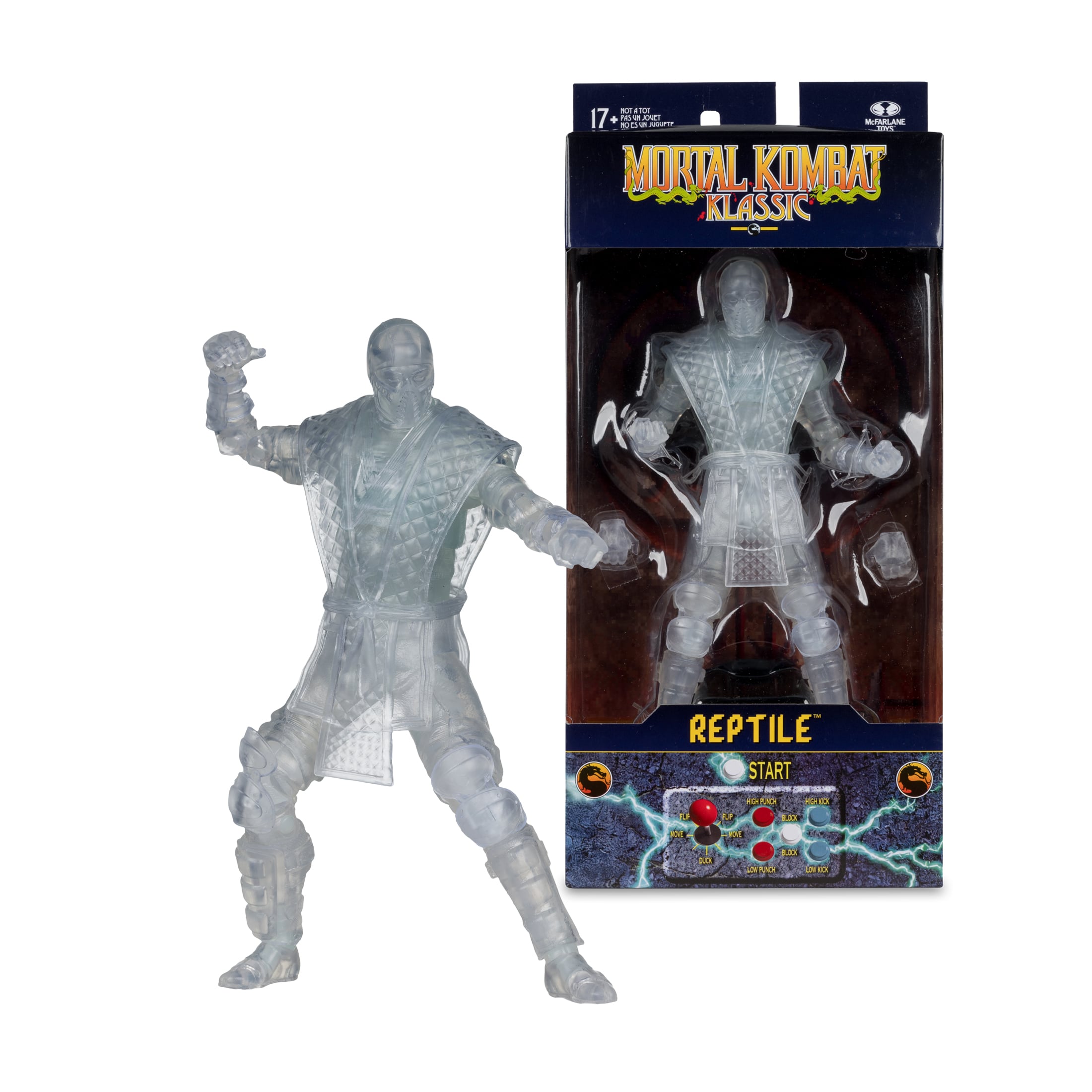 Mortal Kombat Klassic Reptile (Invisible) 7" Action Figure Gallery Image 13