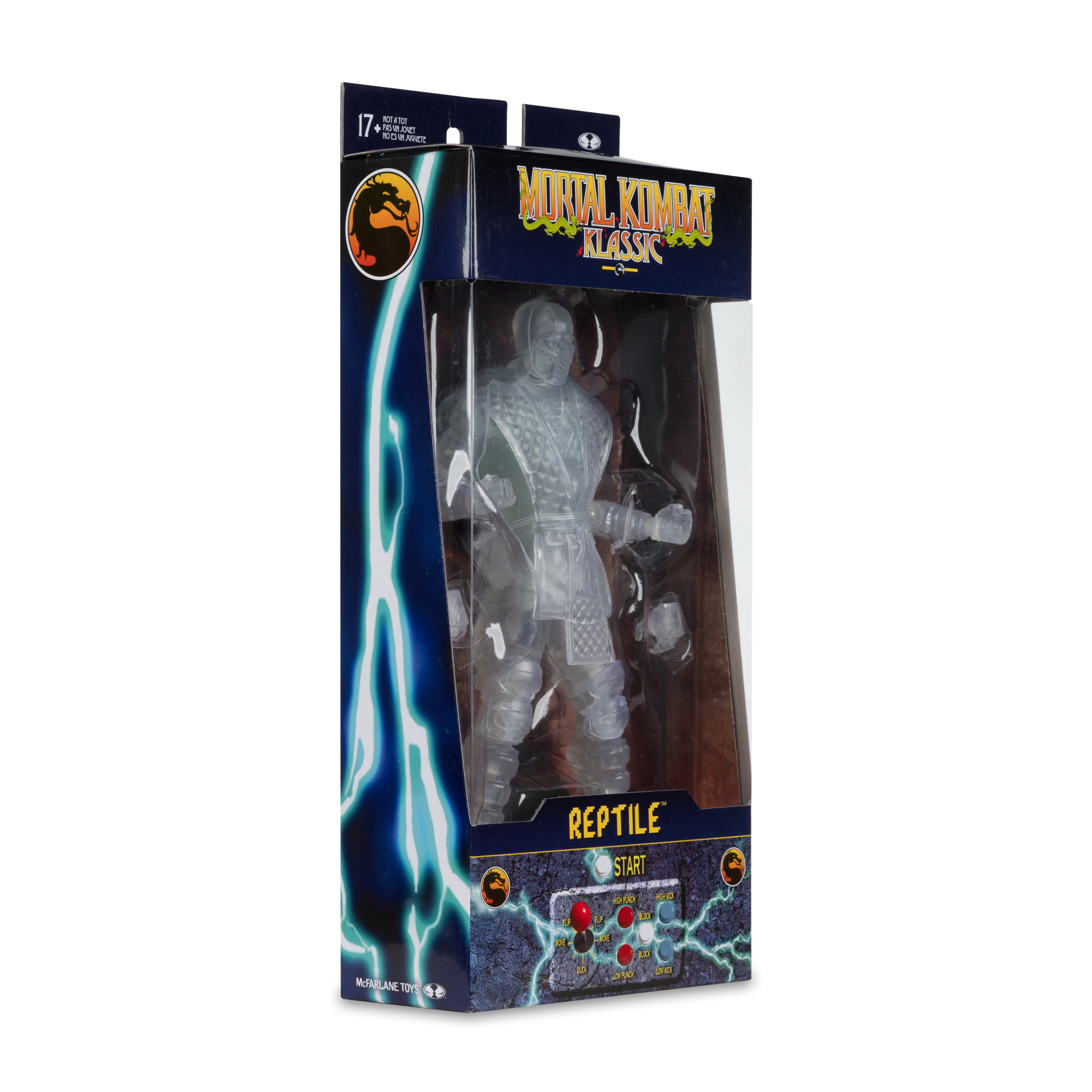 Mortal Kombat Klassic Reptile (Invisible) 7" Action Figure Gallery Image 15