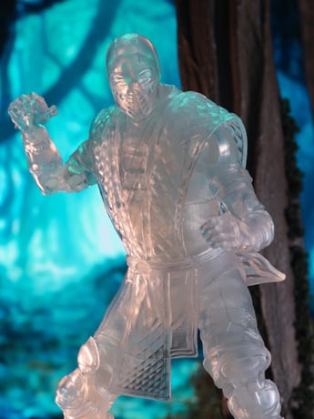 Mortal Kombat Klassic Reptile (Invisible) 7" Action Figure Gallery Image 2