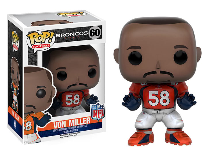 Pop! NFL: Wave 3 - Von Miller Gallery Image 1
