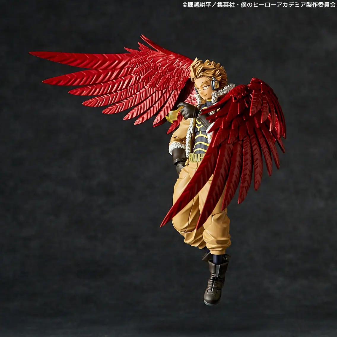 My Hero Academia Amazing Yamaguchi Revoltech NR124 Hawks Action Figure (Reissue) Gallery Image 12