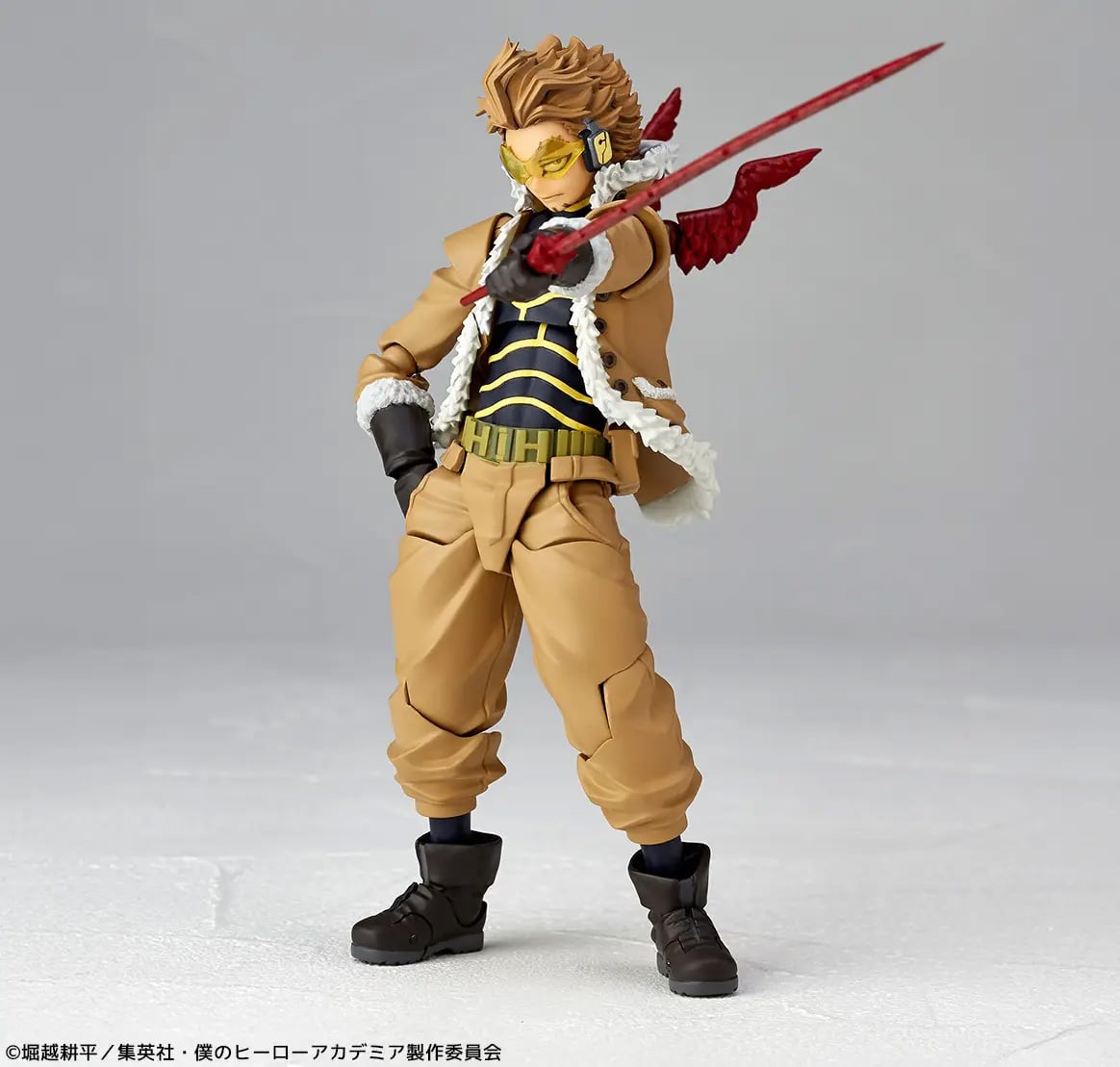 My Hero Academia Amazing Yamaguchi Revoltech NR124 Hawks Action Figure (Reissue) Gallery Image 6
