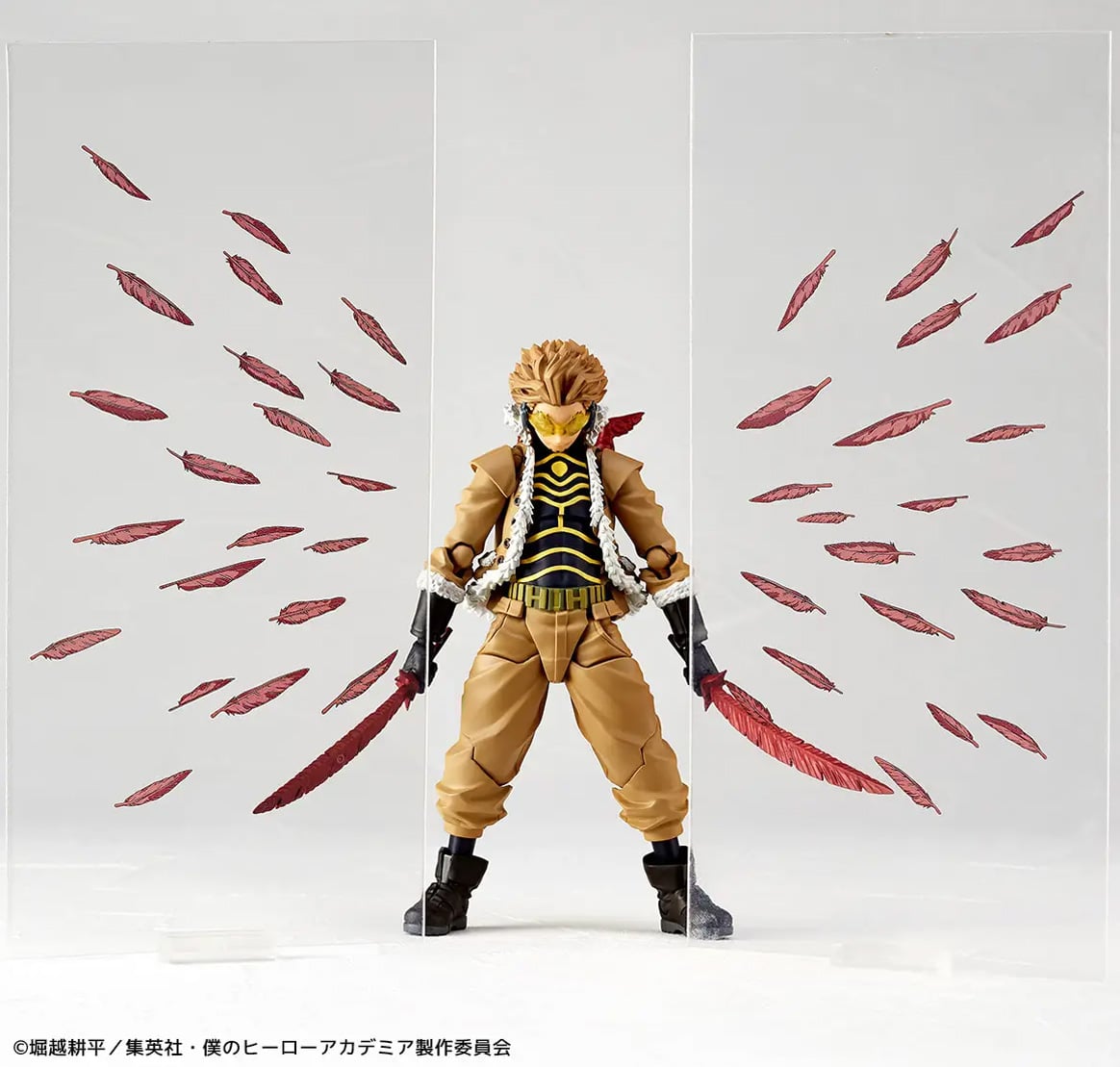 My Hero Academia Amazing Yamaguchi Revoltech NR124 Hawks Action Figure (Reissue) Gallery Image 11