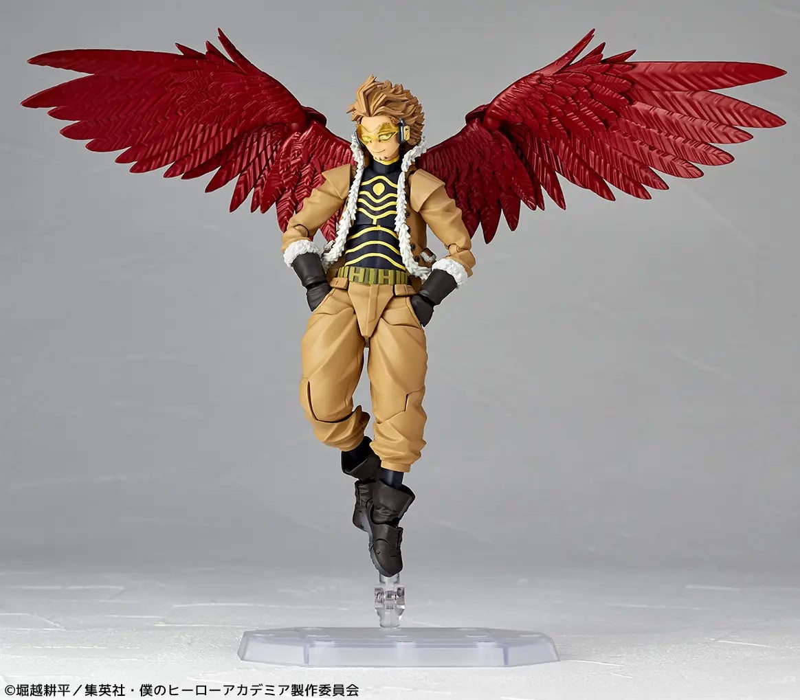 My Hero Academia Amazing Yamaguchi Revoltech NR124 Hawks Action Figure (Reissue) Gallery Image 5