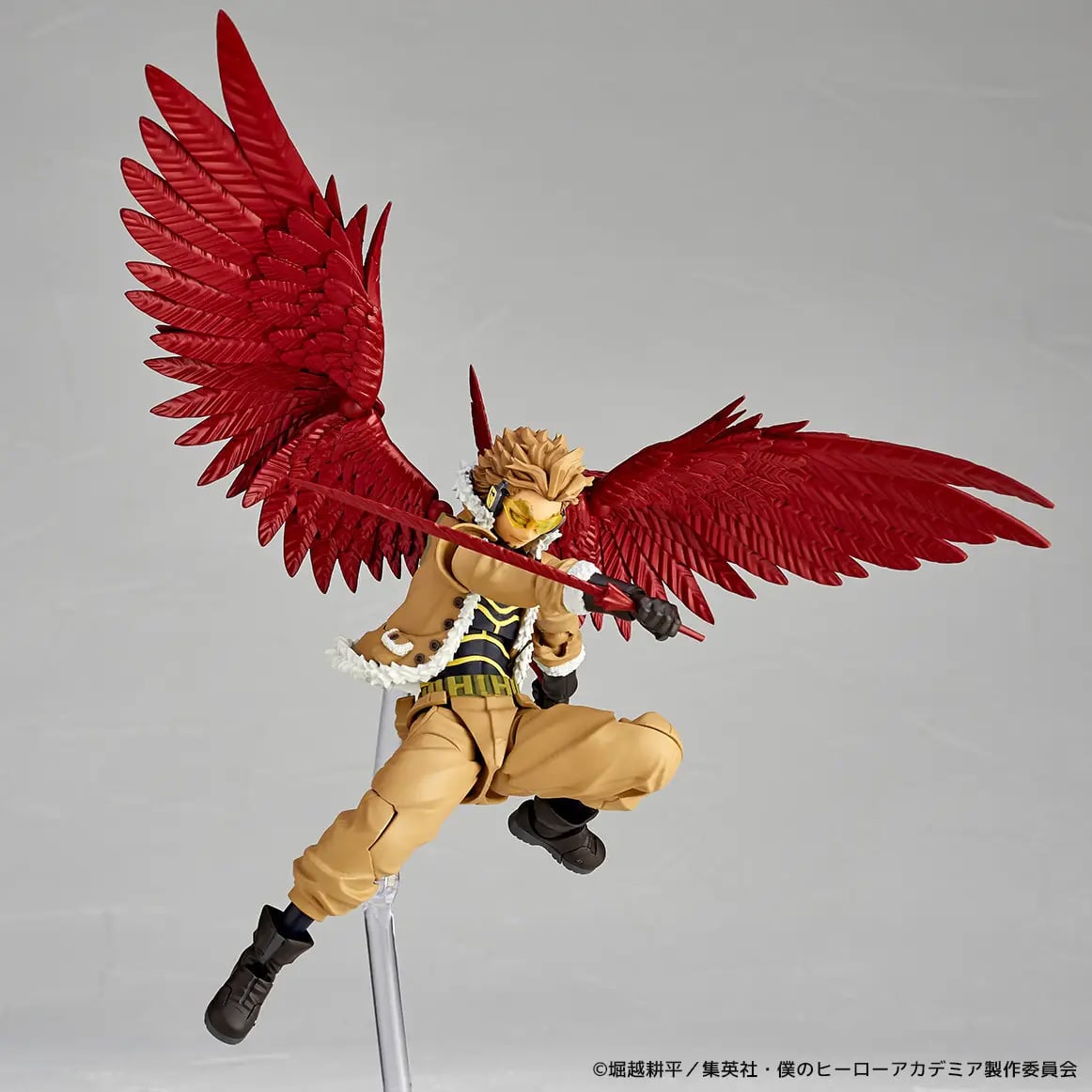 My Hero Academia Amazing Yamaguchi Revoltech NR124 Hawks Action Figure (Reissue) Gallery Image 8
