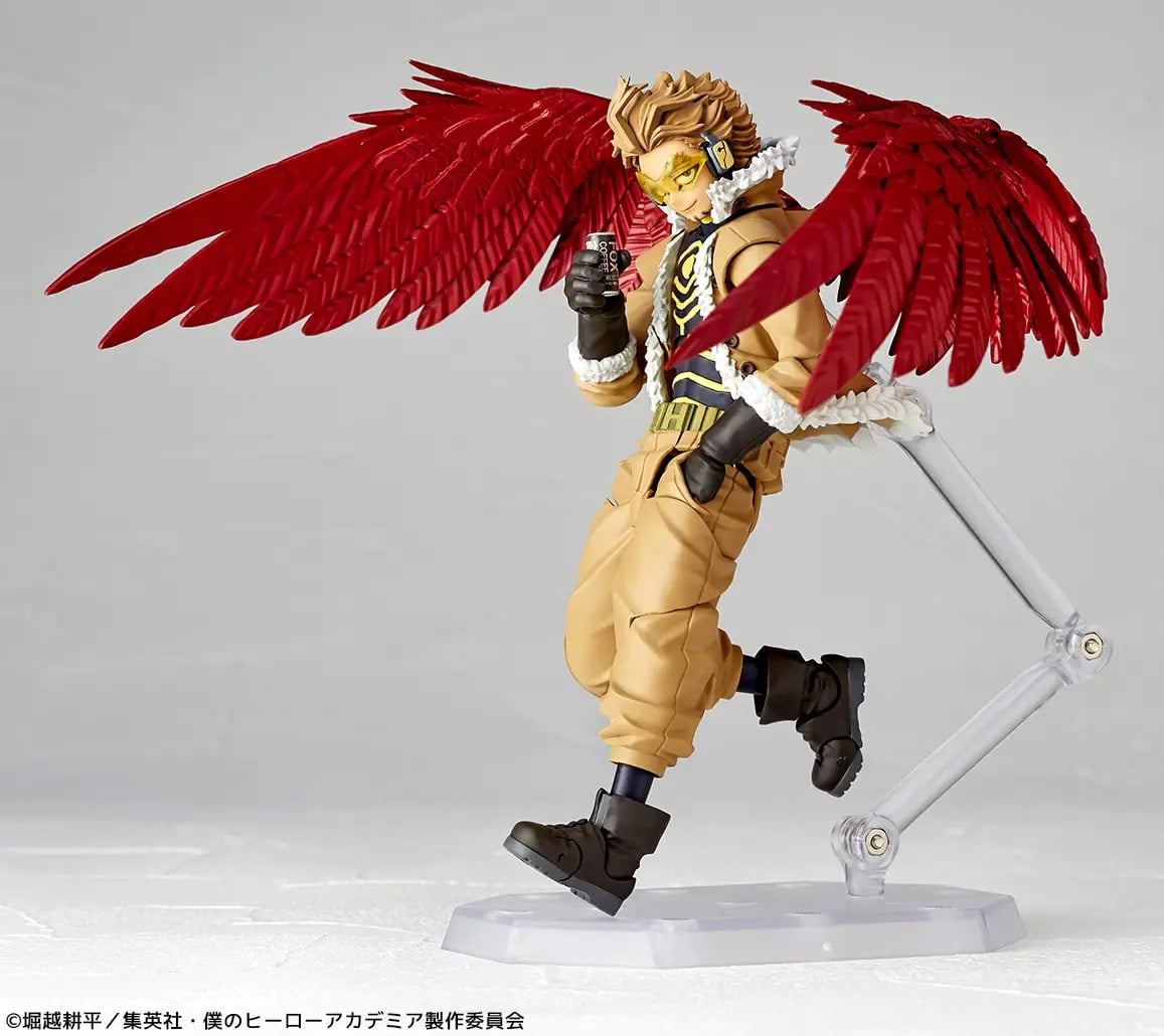 My Hero Academia Amazing Yamaguchi Revoltech NR124 Hawks Action Figure (Reissue) Gallery Image 7