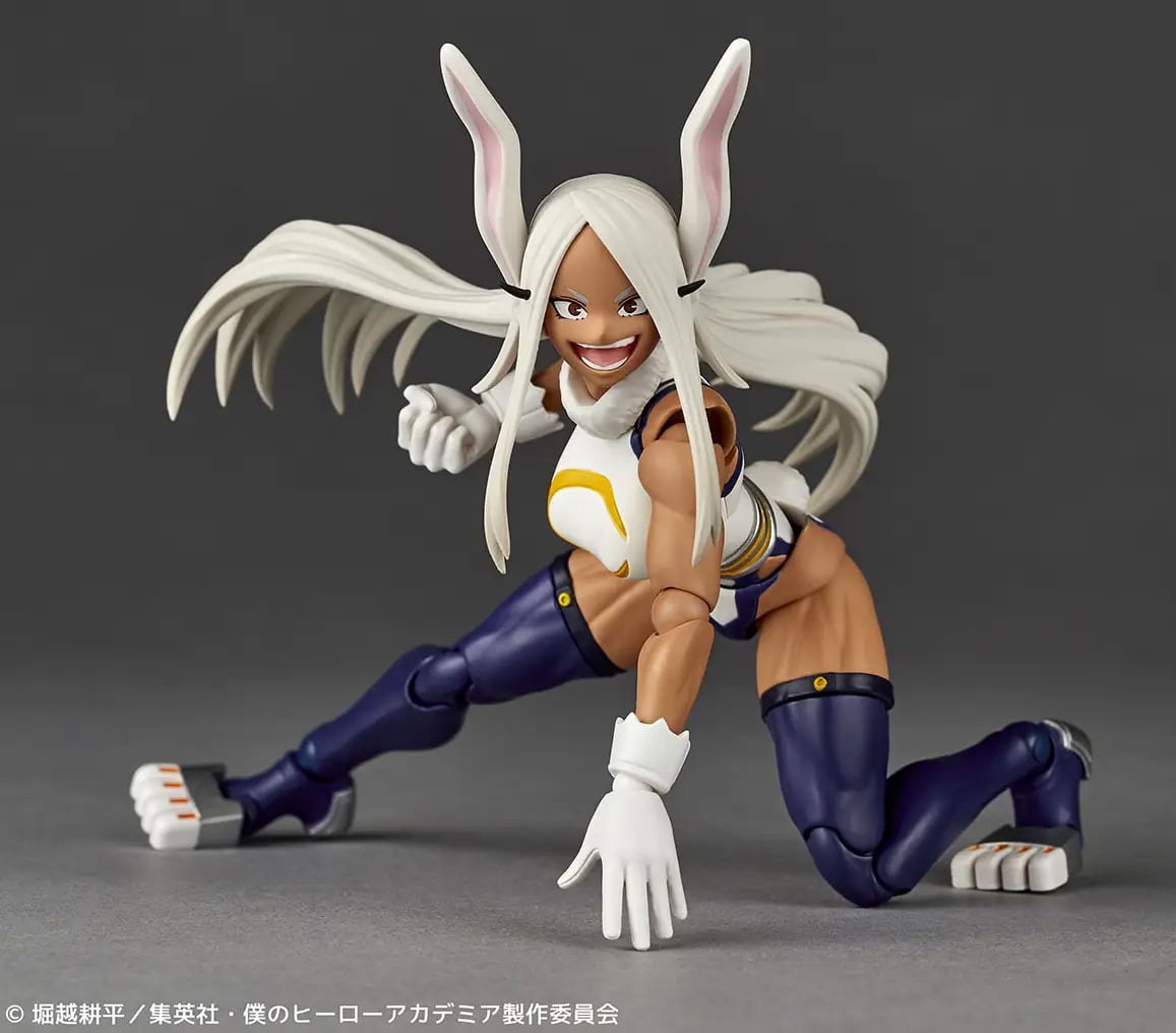 My Hero Academia Amazing Yamaguchi Revoltech NR123 Mirko Action Figure (Reissue) Gallery Image 6