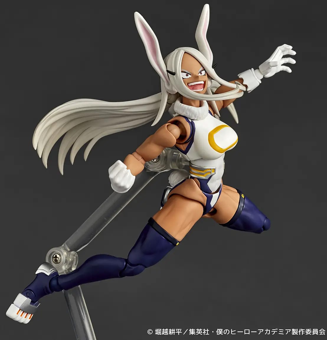 My Hero Academia Amazing Yamaguchi Revoltech NR123 Mirko Action Figure (Reissue) Gallery Image 9