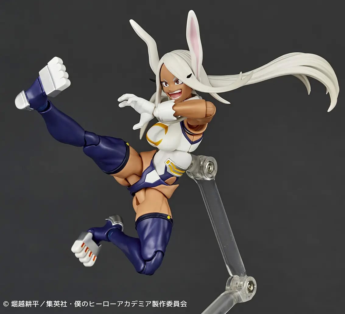 My Hero Academia Amazing Yamaguchi Revoltech NR123 Mirko Action Figure (Reissue) Gallery Image 10