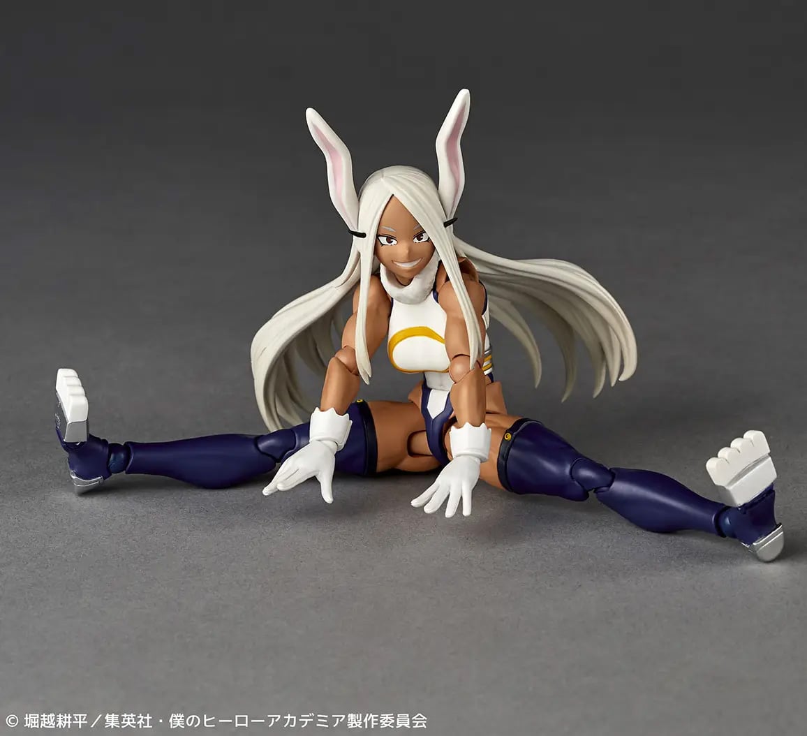 My Hero Academia Amazing Yamaguchi Revoltech NR123 Mirko Action Figure (Reissue) Gallery Image 14