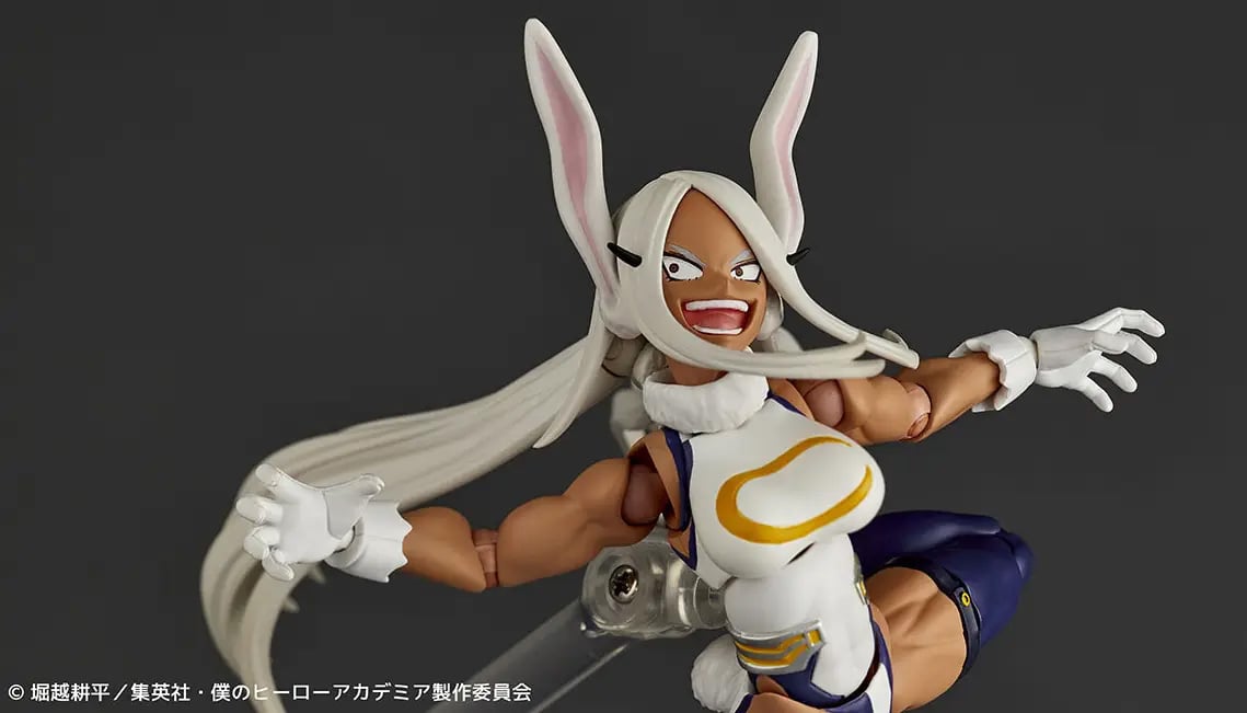 My Hero Academia Amazing Yamaguchi Revoltech NR123 Mirko Action Figure (Reissue) Gallery Image 13