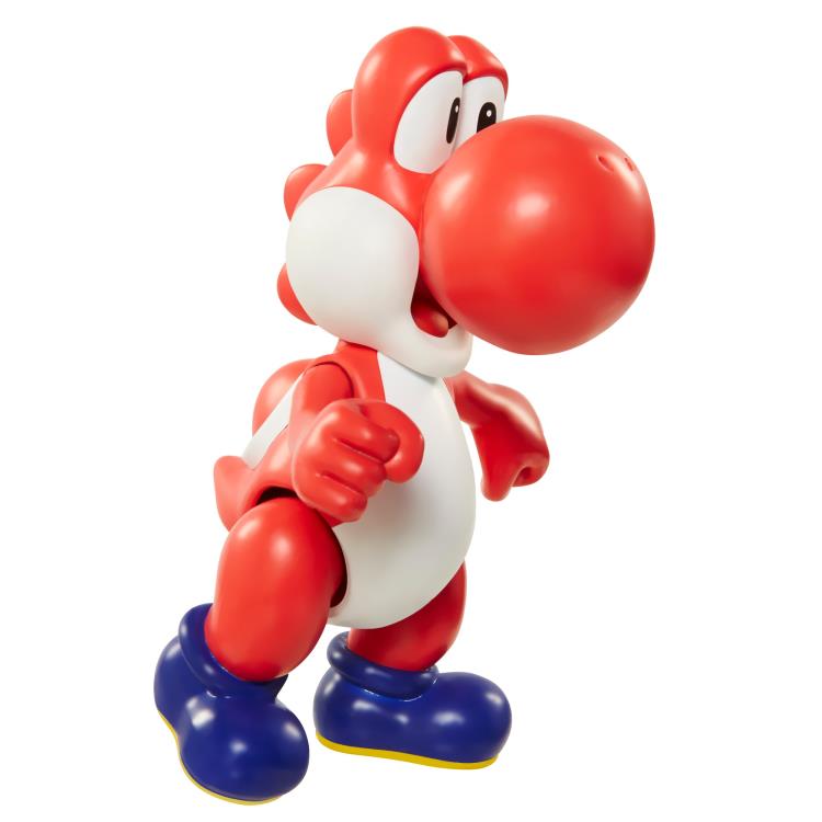 World of Nintendo 4" Figure Series 06 - Red Yoshi w/Egg Gallery Image 5
