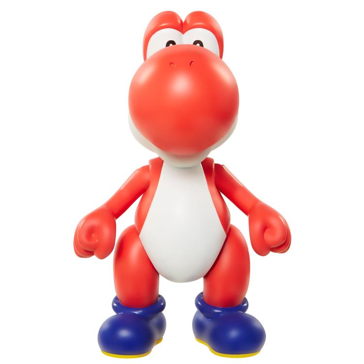 World of Nintendo 4" Figure Series 06 - Red Yoshi w/Egg Gallery Image 4