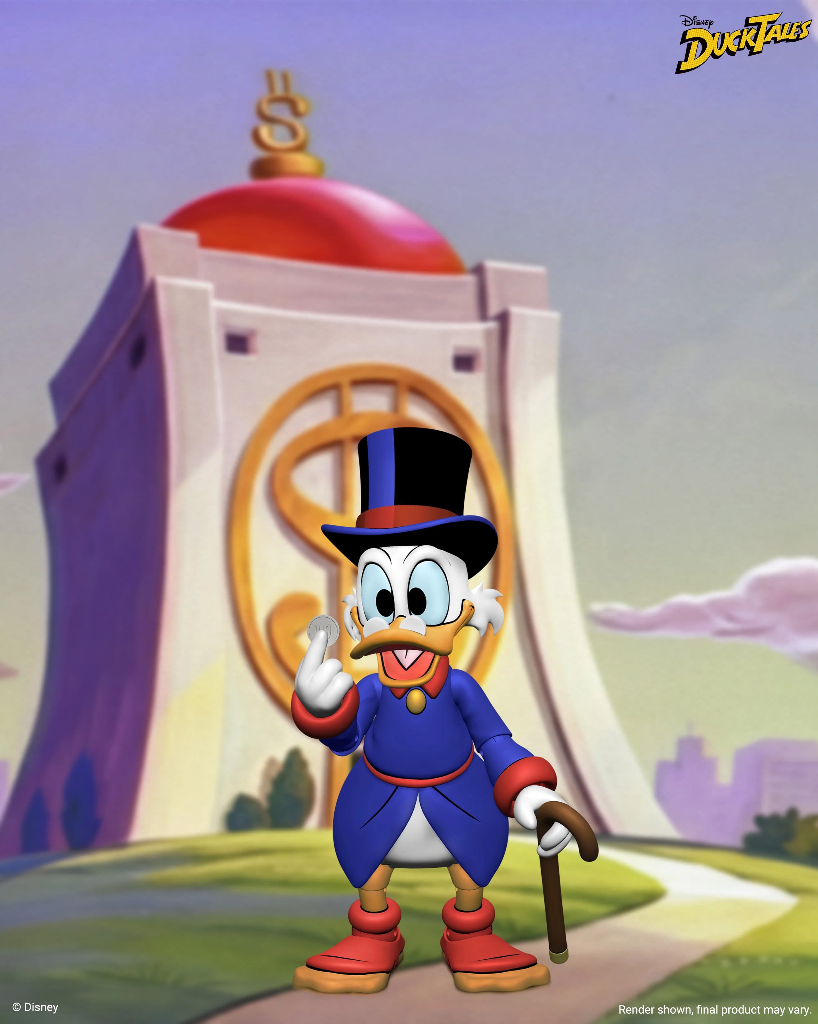 DuckTales Ultimate Scrooge McDuck Action Figure Gallery Image 5