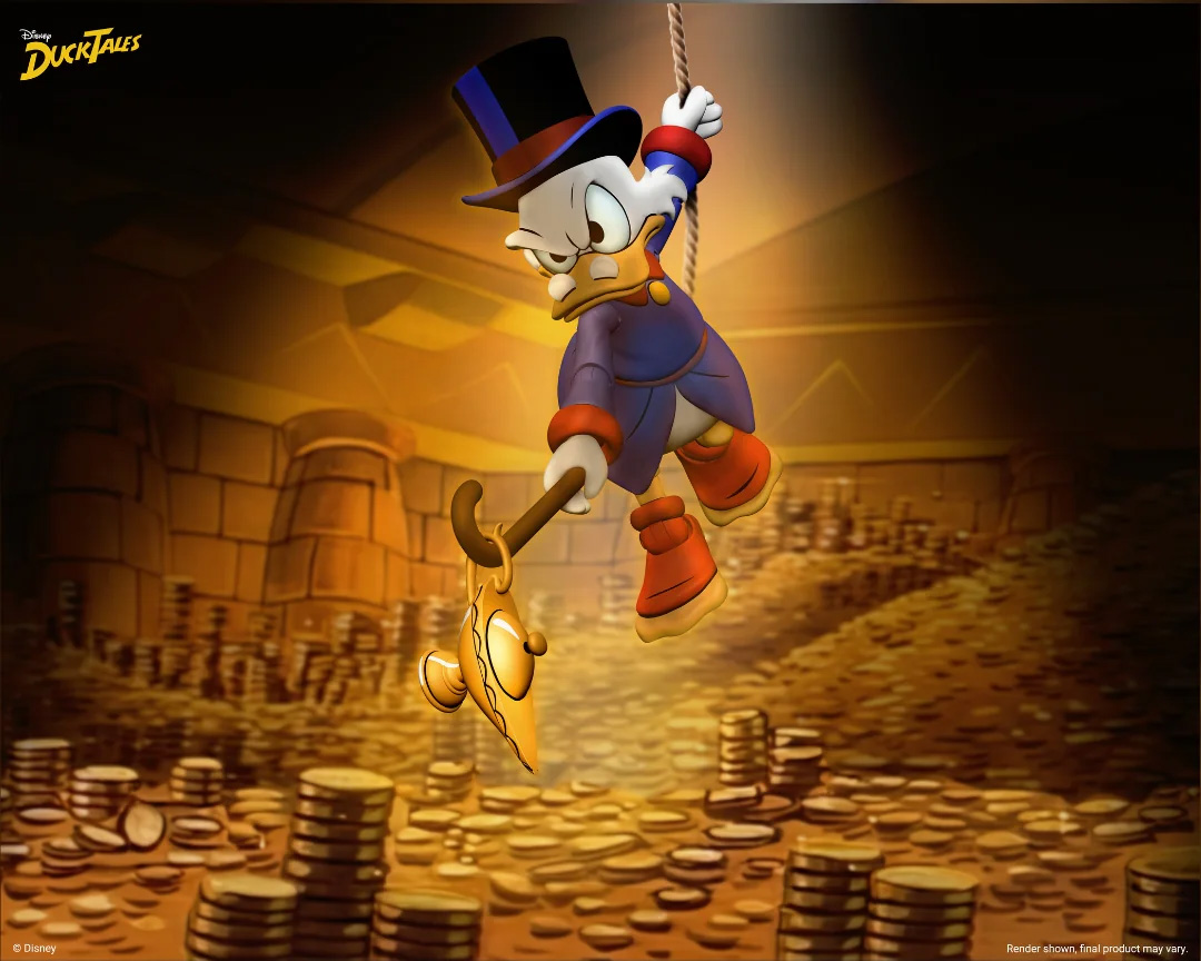 DuckTales Ultimate Scrooge McDuck Action Figure Gallery Image 6
