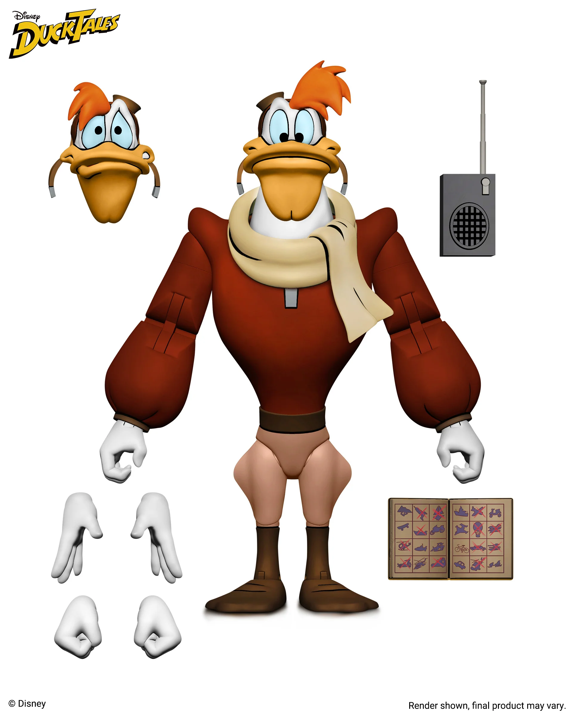 DuckTales Ultimate Launchpad McQuack Action Figure Gallery Image 7