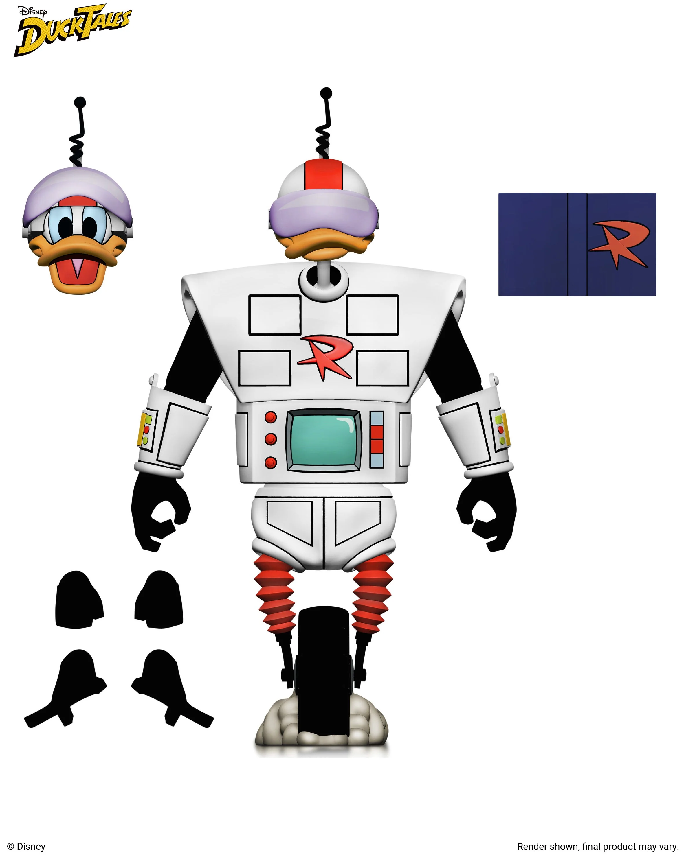 DuckTales Ultimate Gizmoduck Action Figure Gallery Image 7