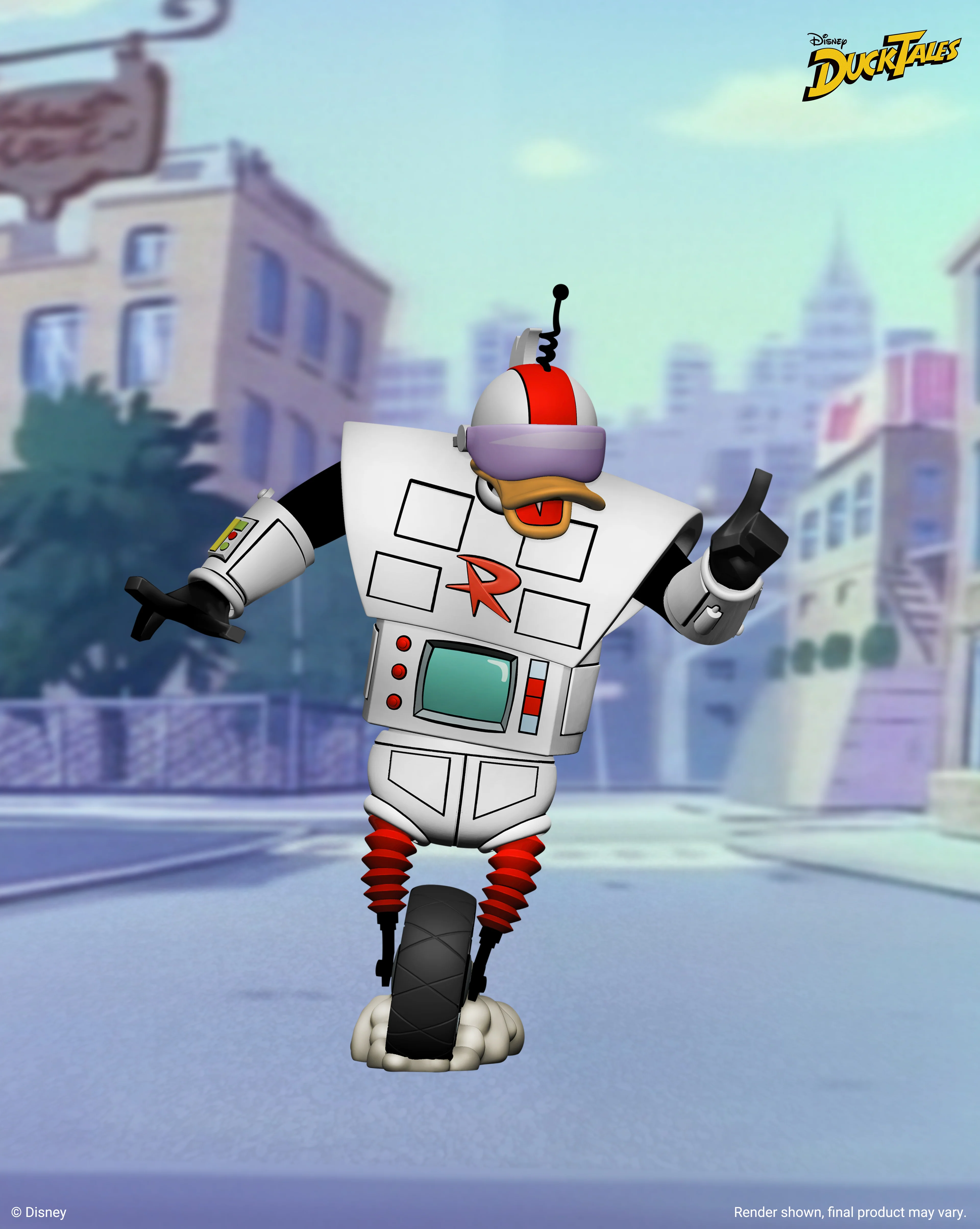 DuckTales Ultimate Gizmoduck Action Figure Gallery Image 5