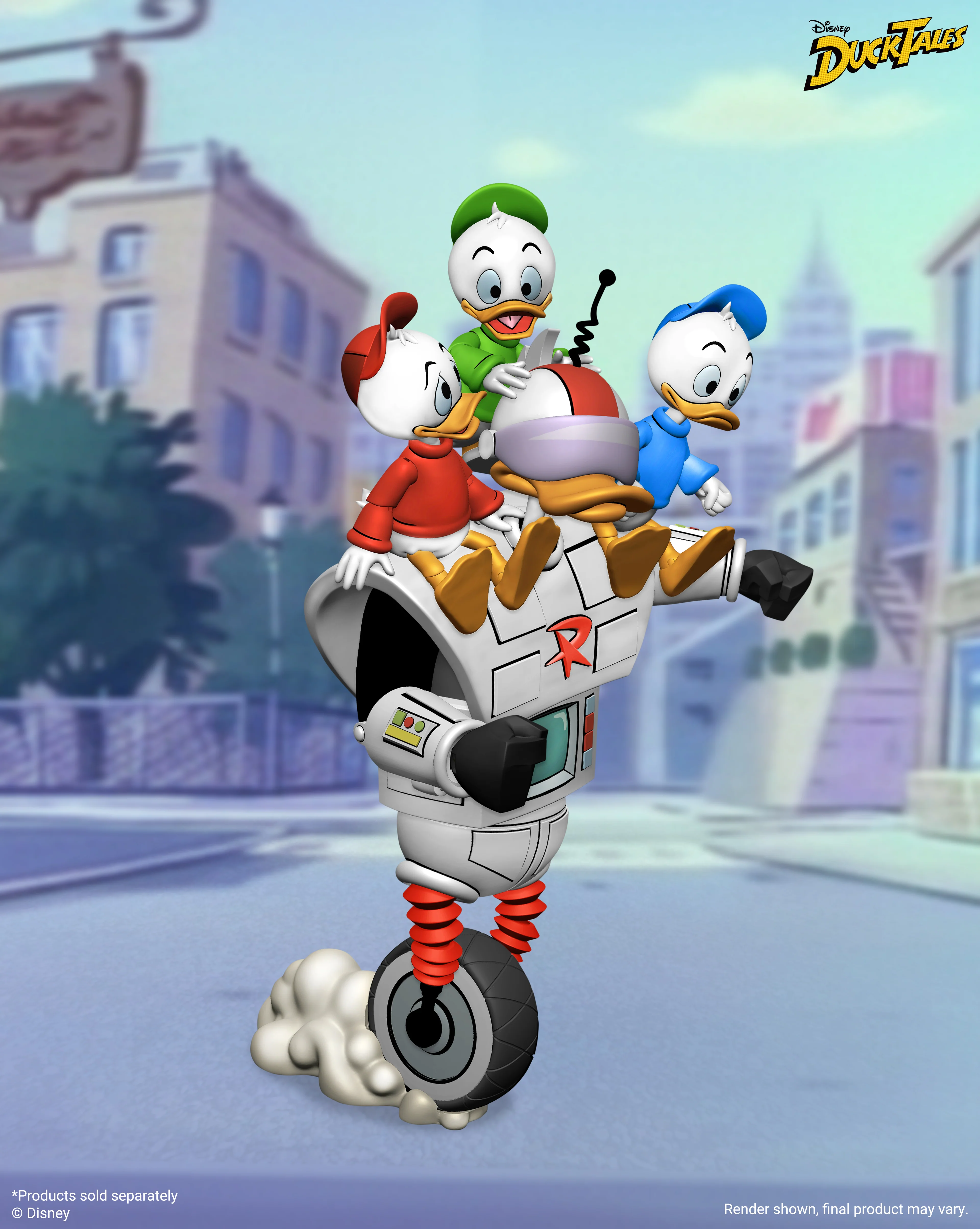 DuckTales Ultimate Gizmoduck Action Figure Gallery Image 6