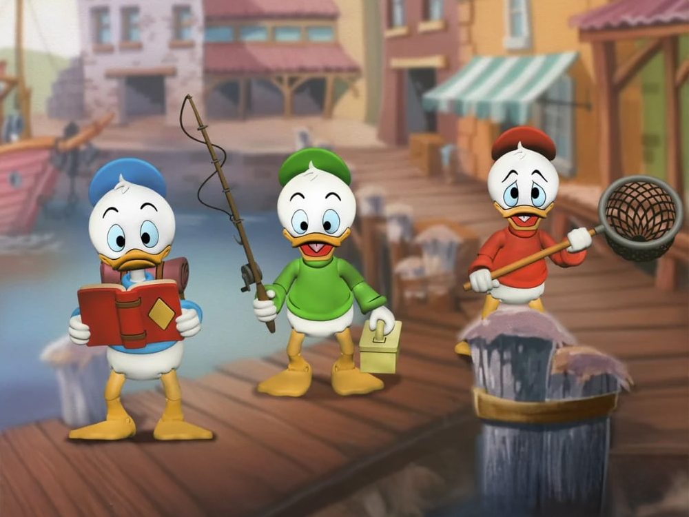 DuckTales Ultimate Huey, Dewey, and Louie Action Figure 3-Pack