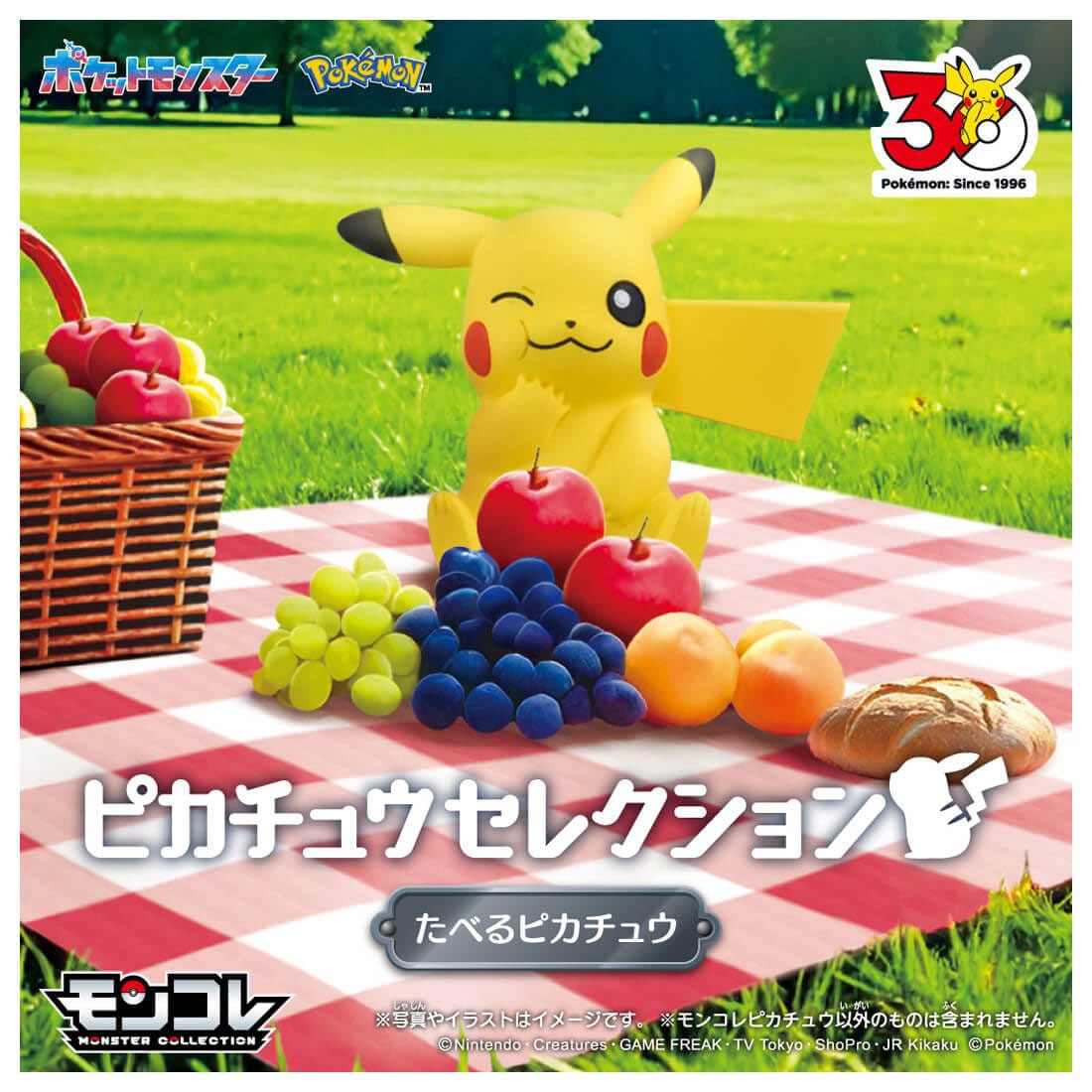 Pokemon Moncolle 30th Anniversary Pikachu (Eating Ver.) Gallery Image 8