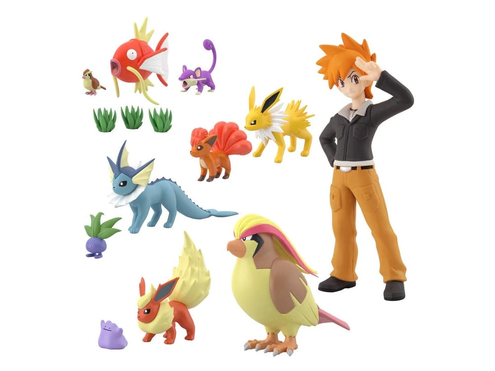 Pokemon Scale World Kanto Region 2 Set of 11 Figures Gallery Image 1
