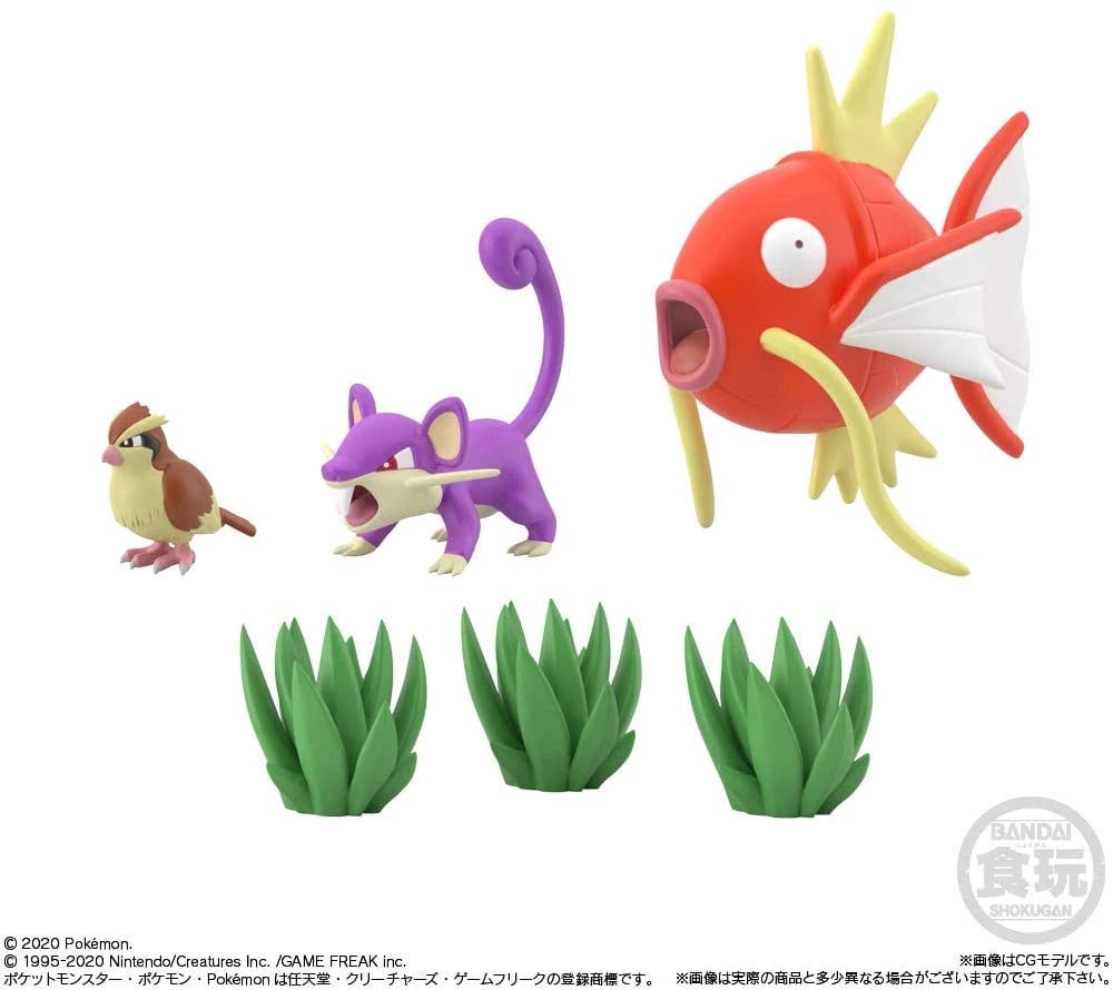 Pokemon Scale World Kanto Region 2 Set of 11 Figures Gallery Image 3