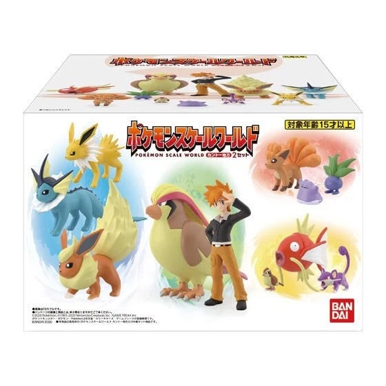 Pokemon Scale World Kanto Region 2 Set of 11 Figures Gallery Image 9