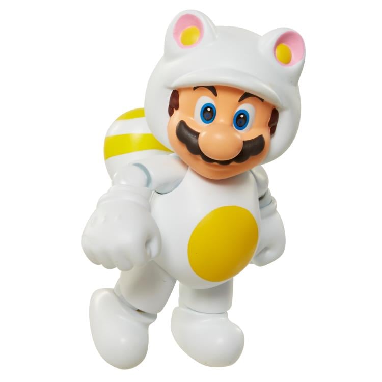 World of Nintendo 4" Figure Series 06 - White Tanooki Mario Gallery Image 4