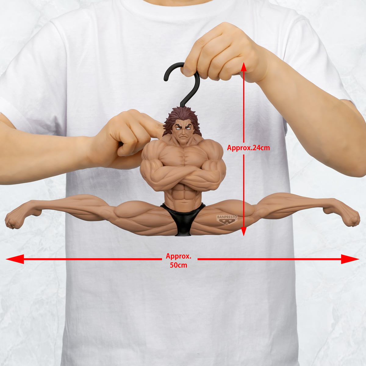 Baki The Grappler Grandista x FigLife Yujiro Hanma Figure