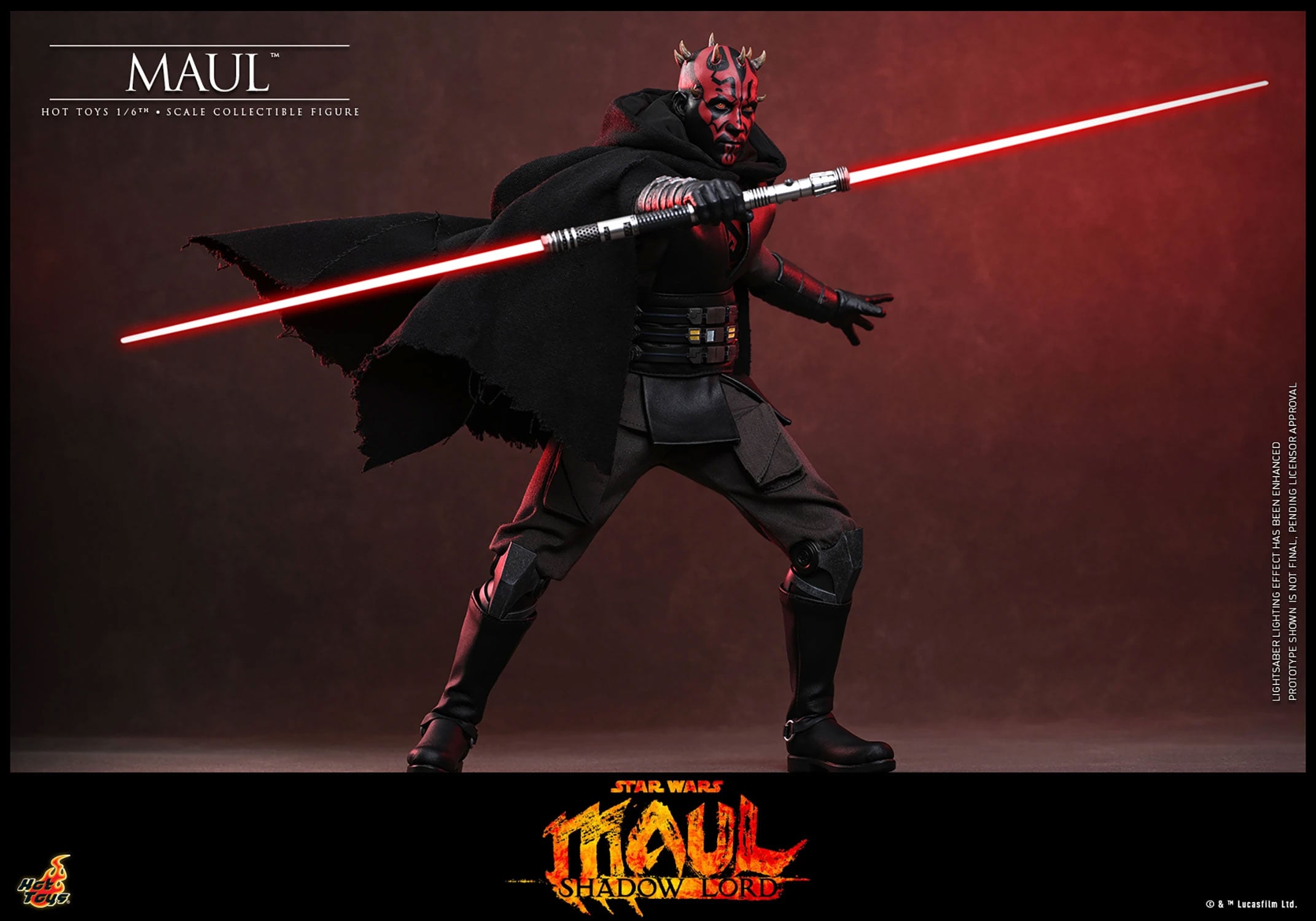 Star Wars: Maul - Shadow Lord TMS187 Maul 1/6th Scale Collectible Figure Gallery Image 11