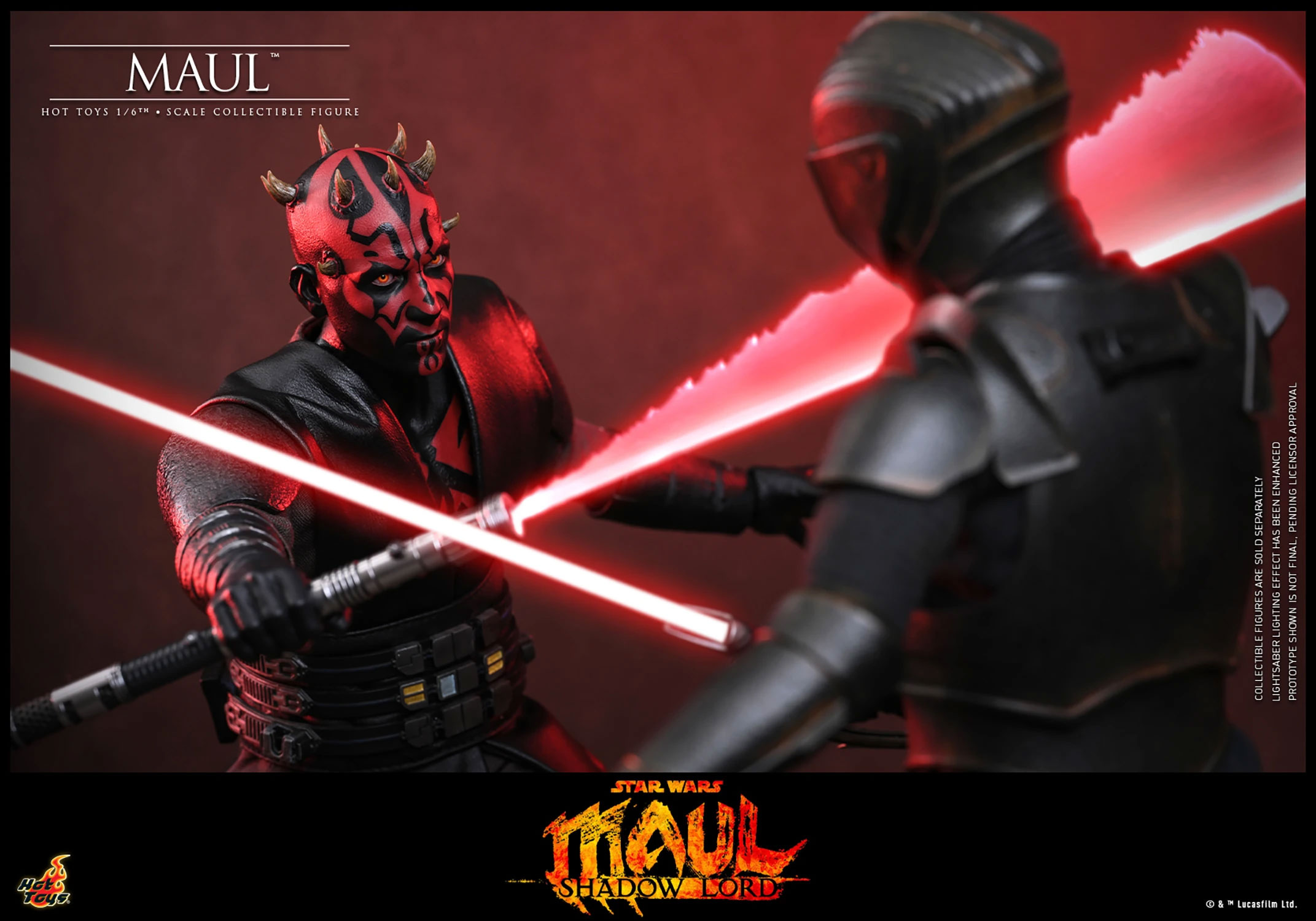 Star Wars: Maul - Shadow Lord TMS187 Maul 1/6th Scale Collectible Figure Gallery Image 15